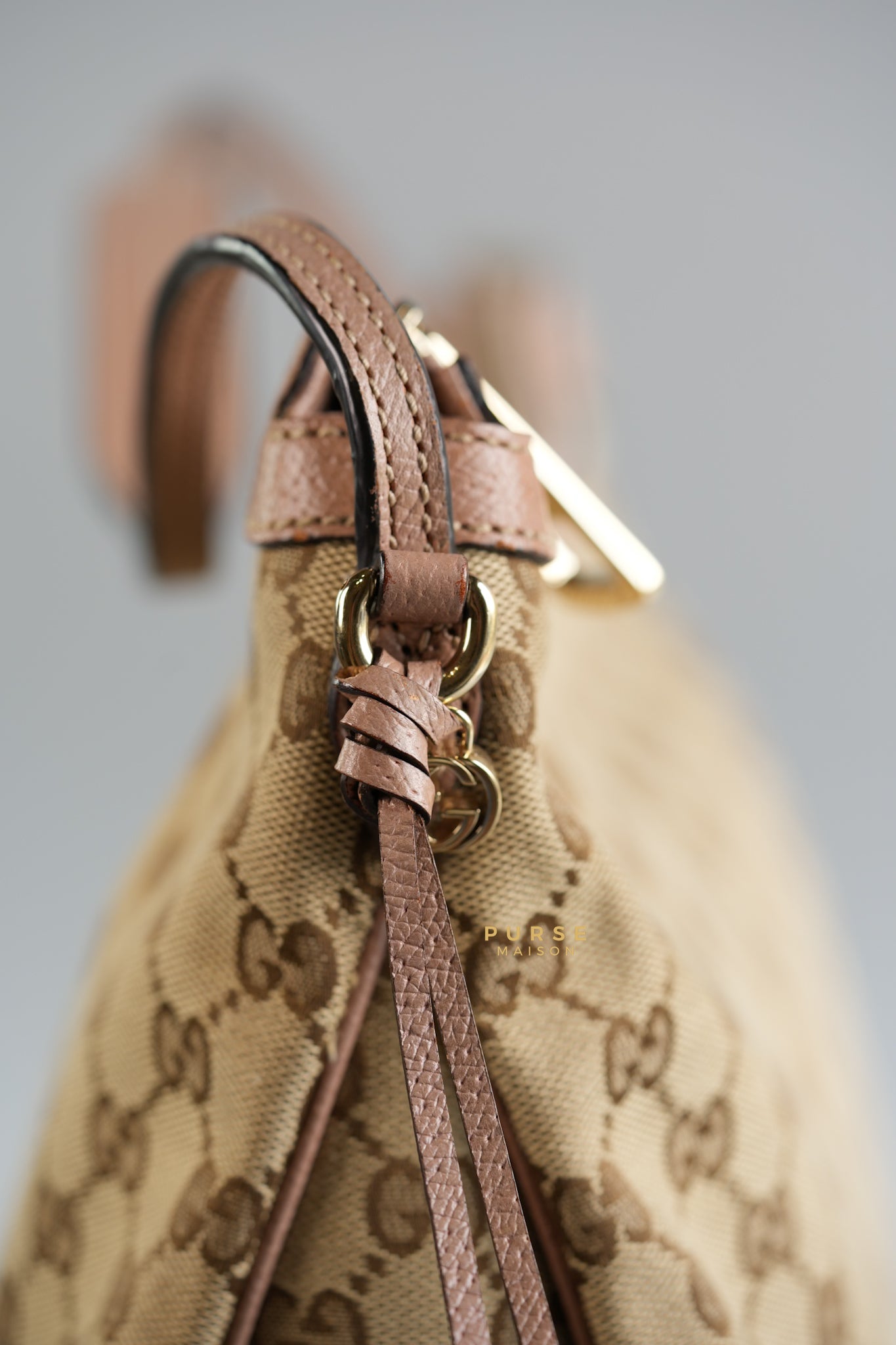 Bree Large Hobo Bag in GG Guccissima Canvas | Purse Maison Luxury Bags Shop