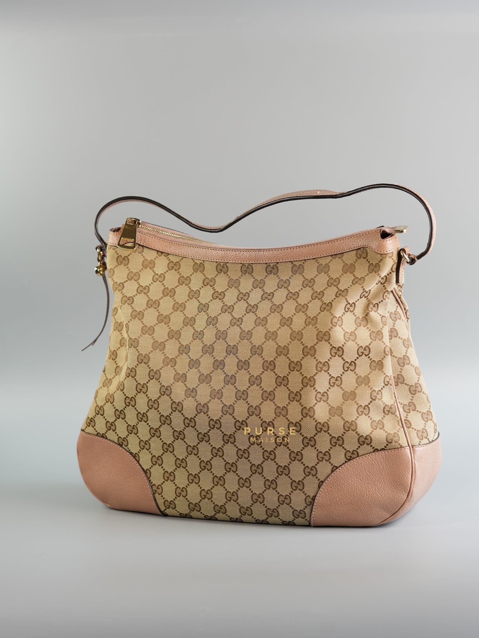 Bree Large Hobo Bag in GG Guccissima Canvas | Purse Maison Luxury Bags Shop