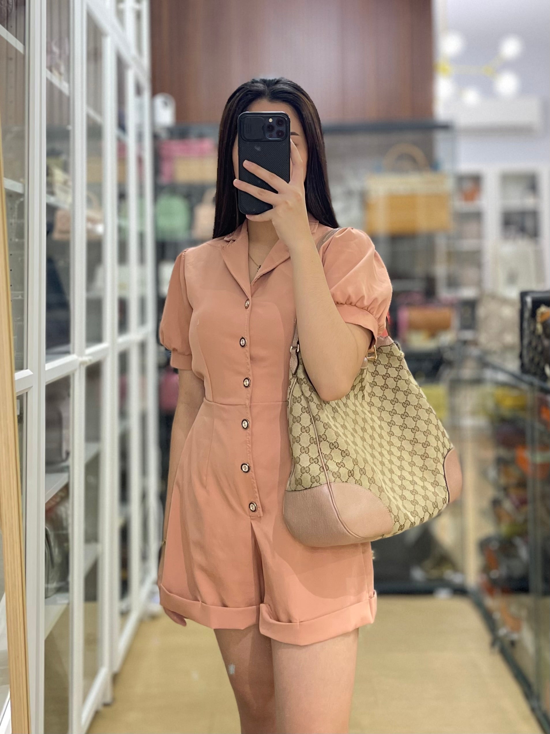 Bree Large Hobo Bag in GG Guccissima Canvas | Purse Maison Luxury Bags Shop