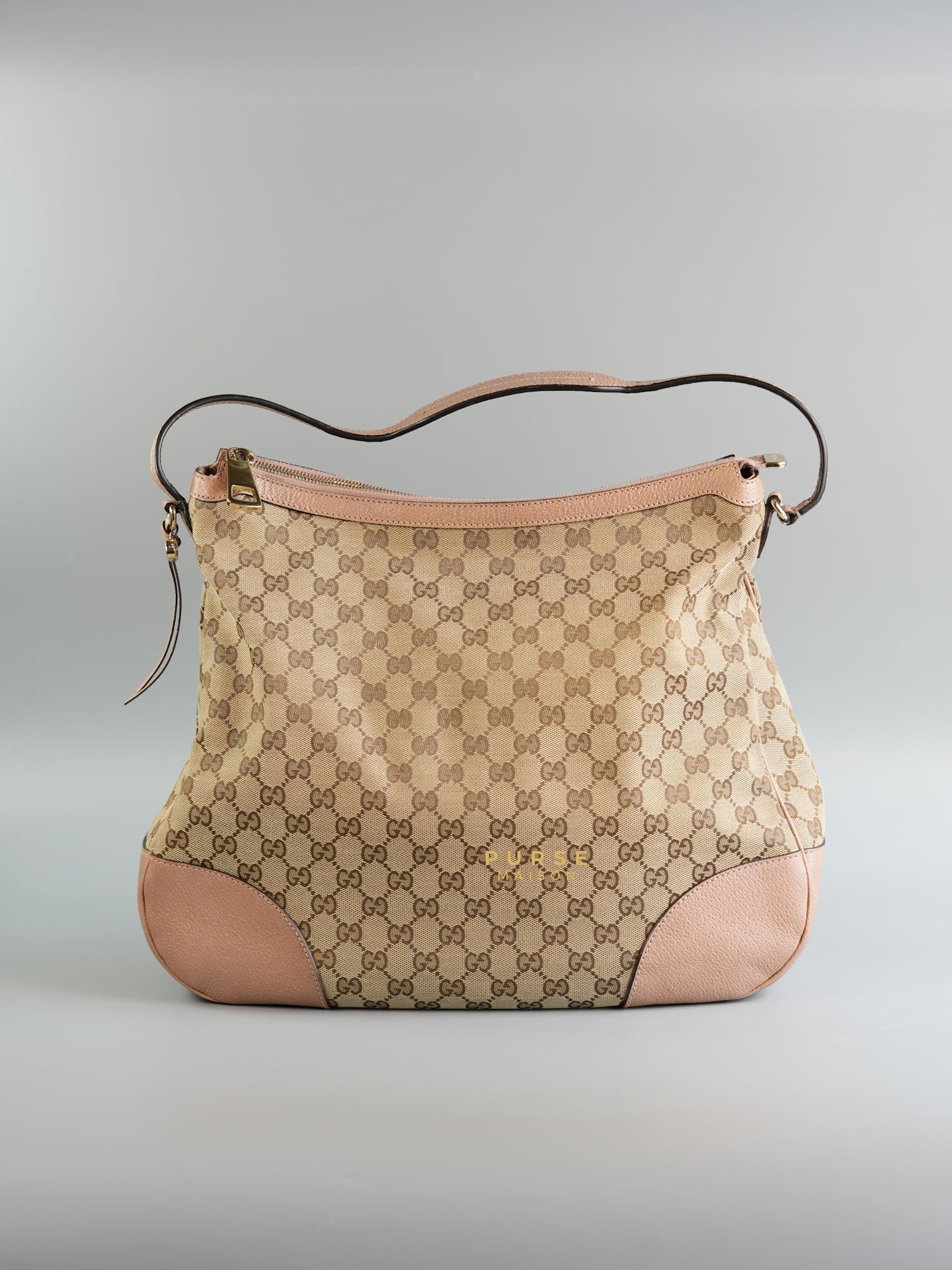 Bree Large Hobo Bag in GG Guccissima Canvas | Purse Maison Luxury Bags Shop