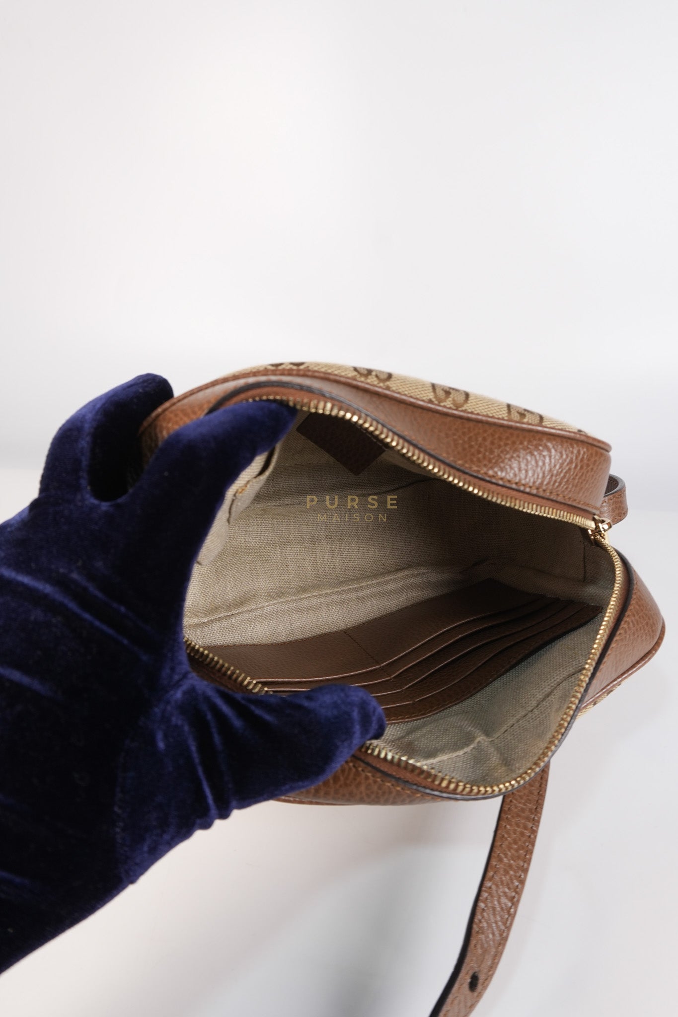 Bree Mini Messenger Bag in GG Canvas | Purse Maison Luxury Bags Shop