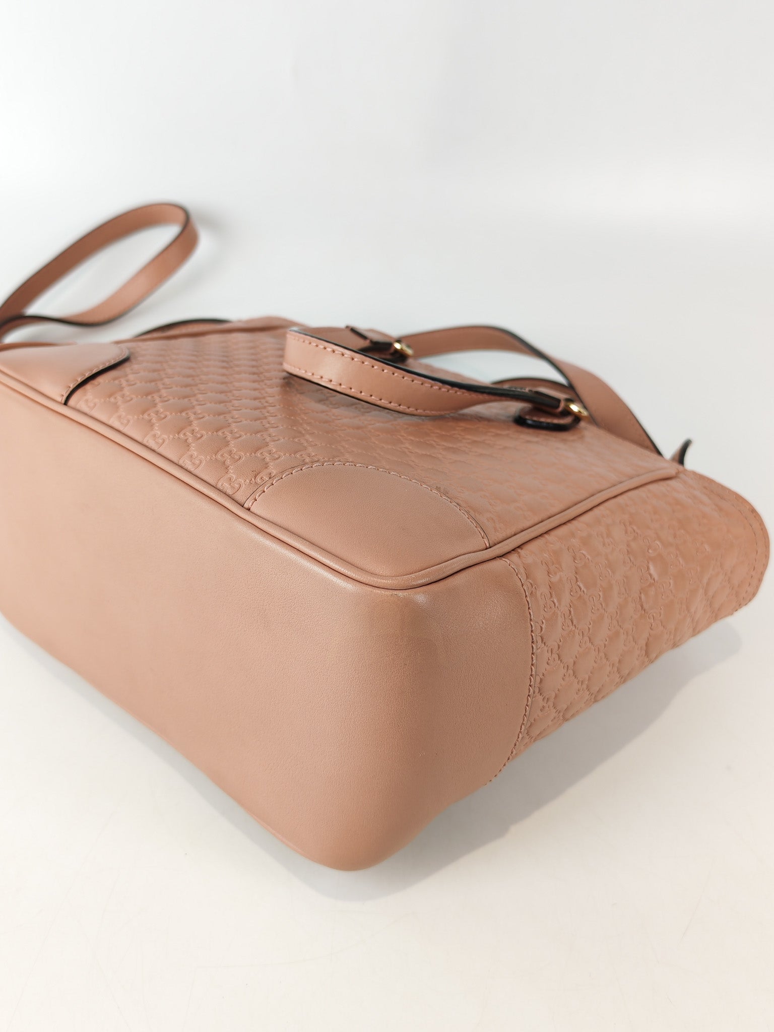 Bree Tote Bag Small in Pink Micro Guccissima Leather | Purse Maison Luxury Bags Shop