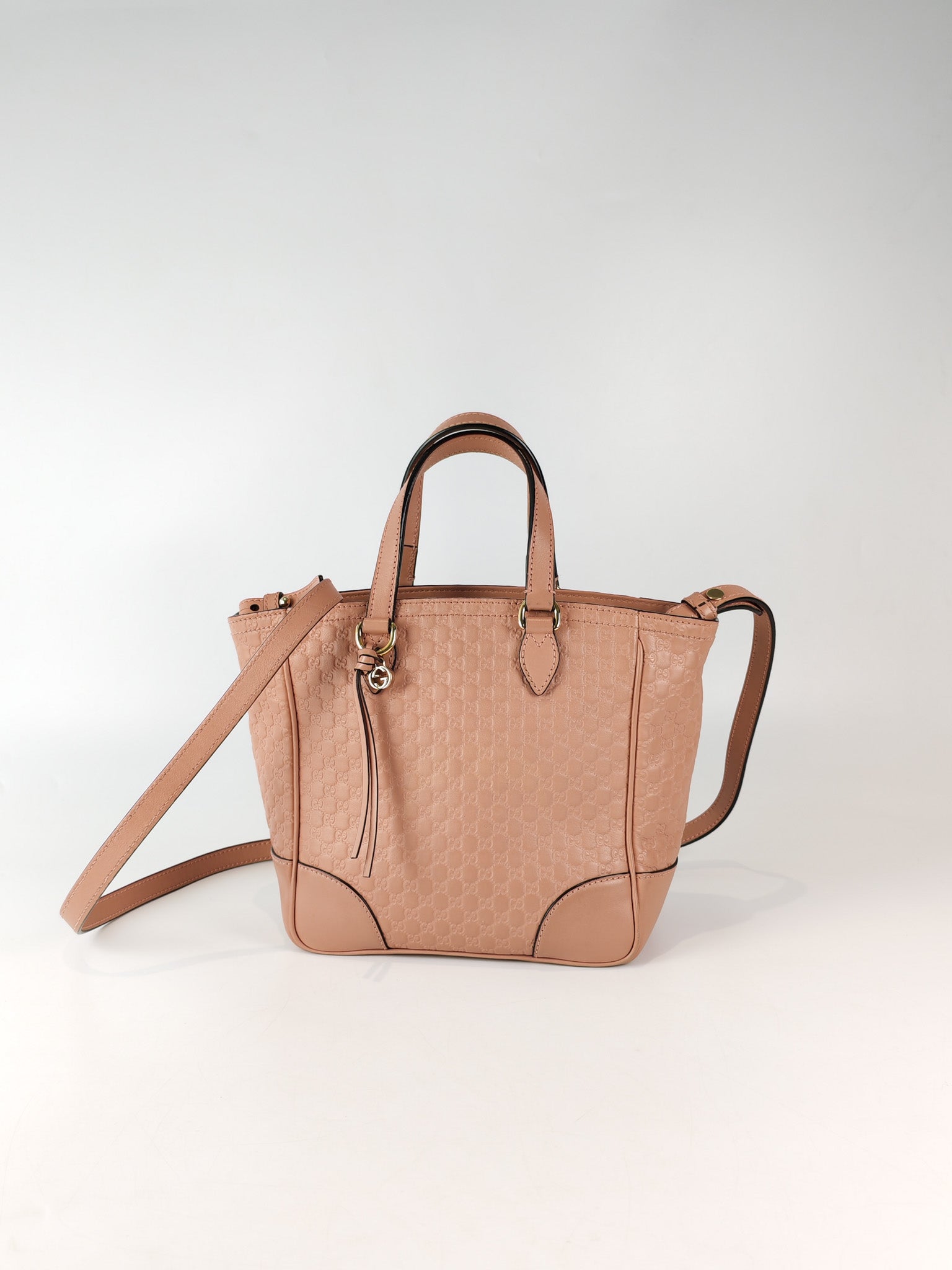 Bree Tote Bag Small in Pink Micro Guccissima Leather | Purse Maison Luxury Bags Shop