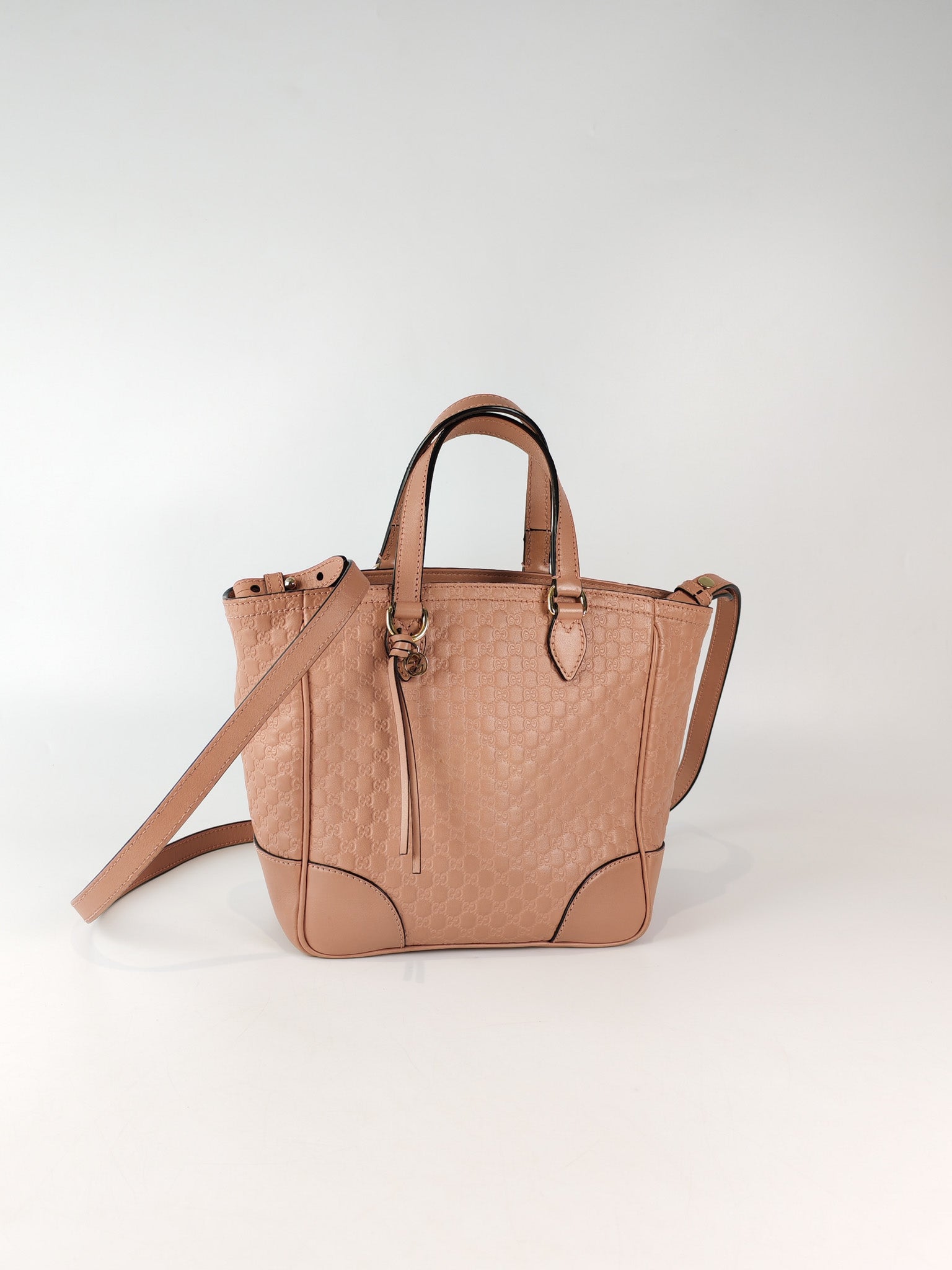 Bree Tote Bag Small in Pink Micro Guccissima Leather | Purse Maison Luxury Bags Shop