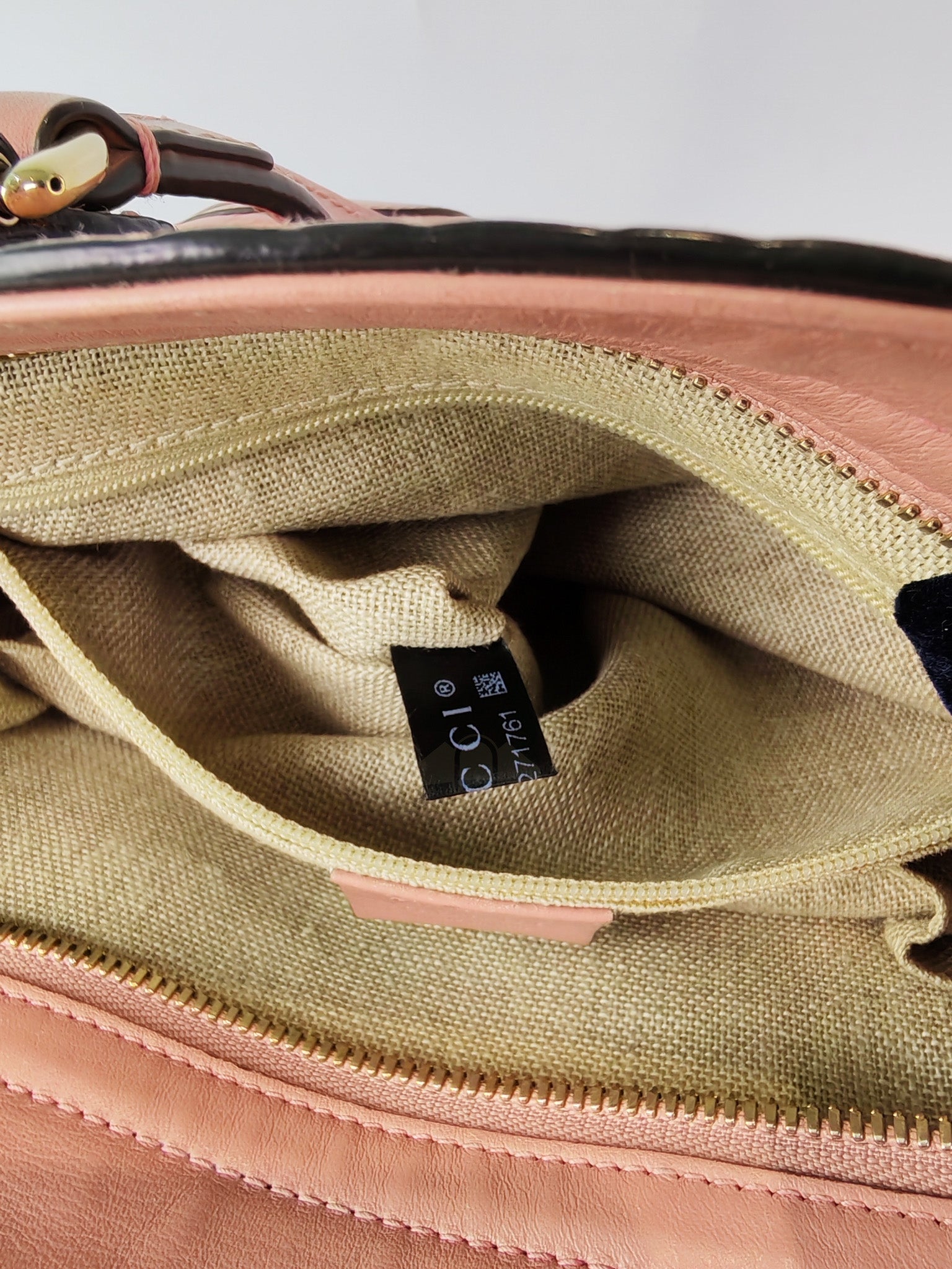 Bree Tote Bag Small in Pink Micro Guccissima Leather | Purse Maison Luxury Bags Shop