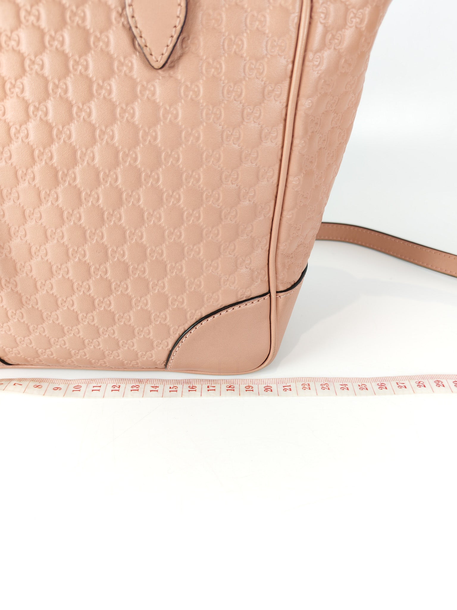 Bree Tote Bag Small in Pink Micro Guccissima Leather | Purse Maison Luxury Bags Shop