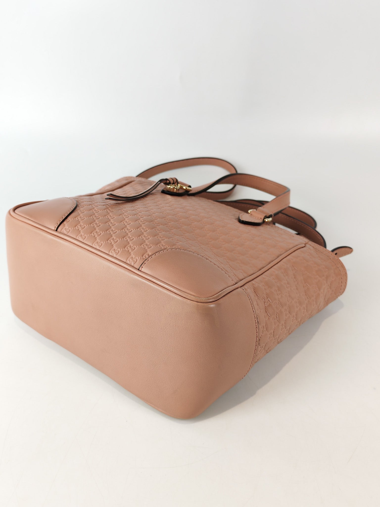 Bree Tote Bag Small in Pink Micro Guccissima Leather | Purse Maison Luxury Bags Shop