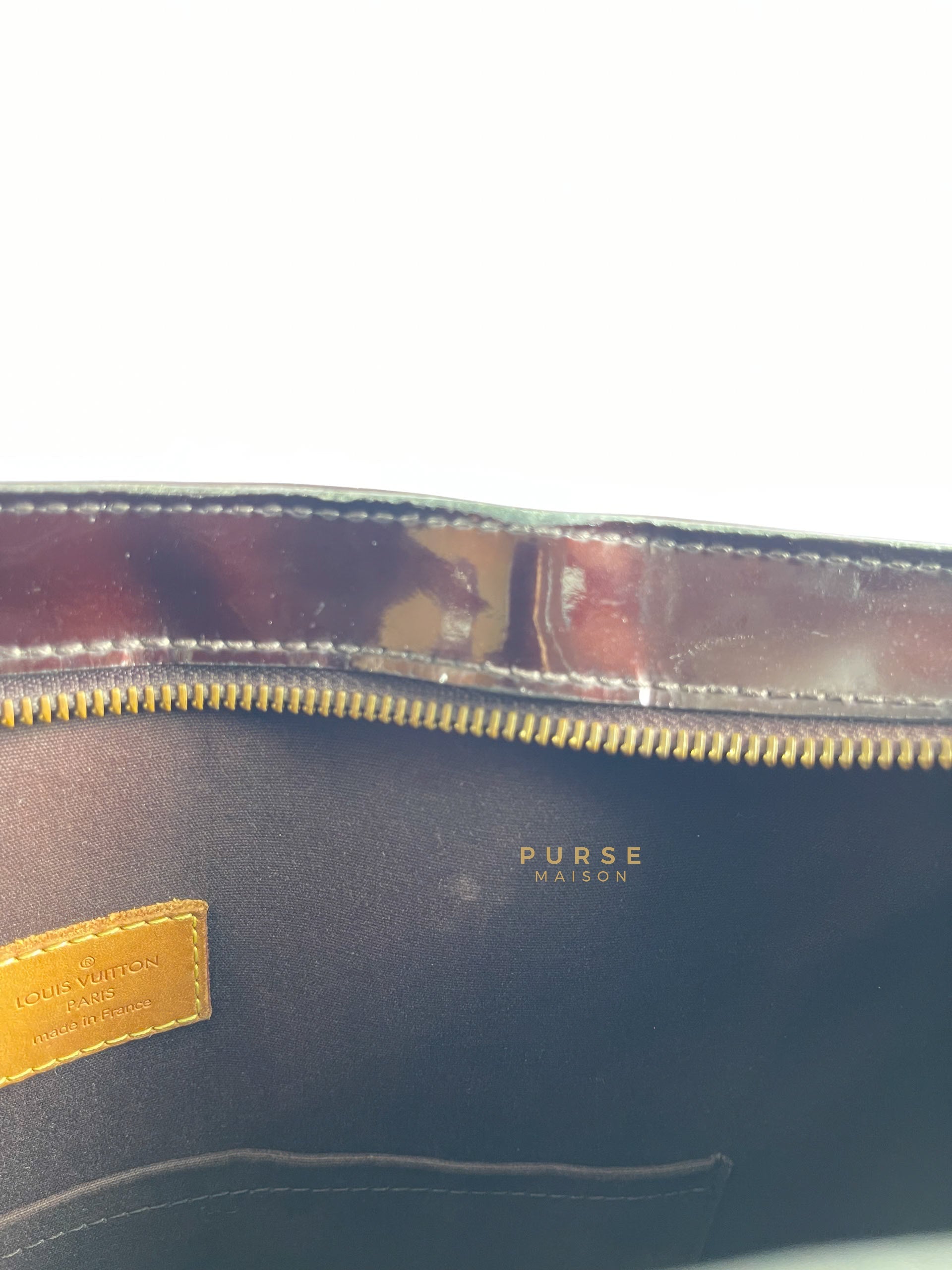 Brentwood Amarente Monogram Vernis Tote Bag | Purse Maison Luxury Bags Shop