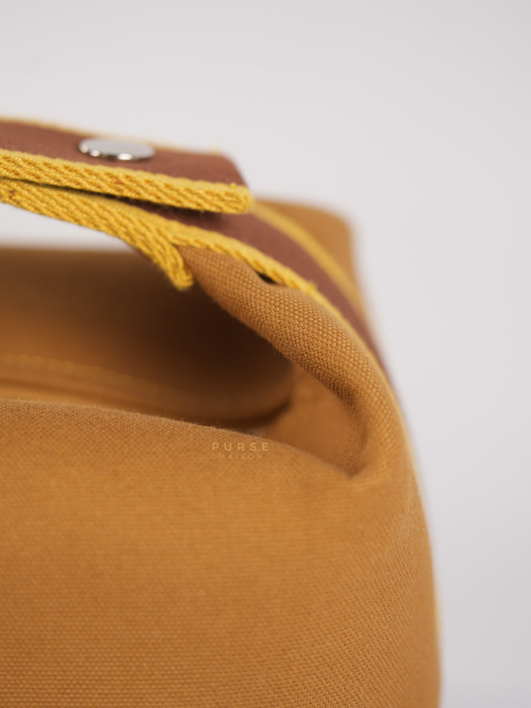 Bride-A-Brac Small Pouch Ocre Canvas | Purse Maison Luxury Bags Shop