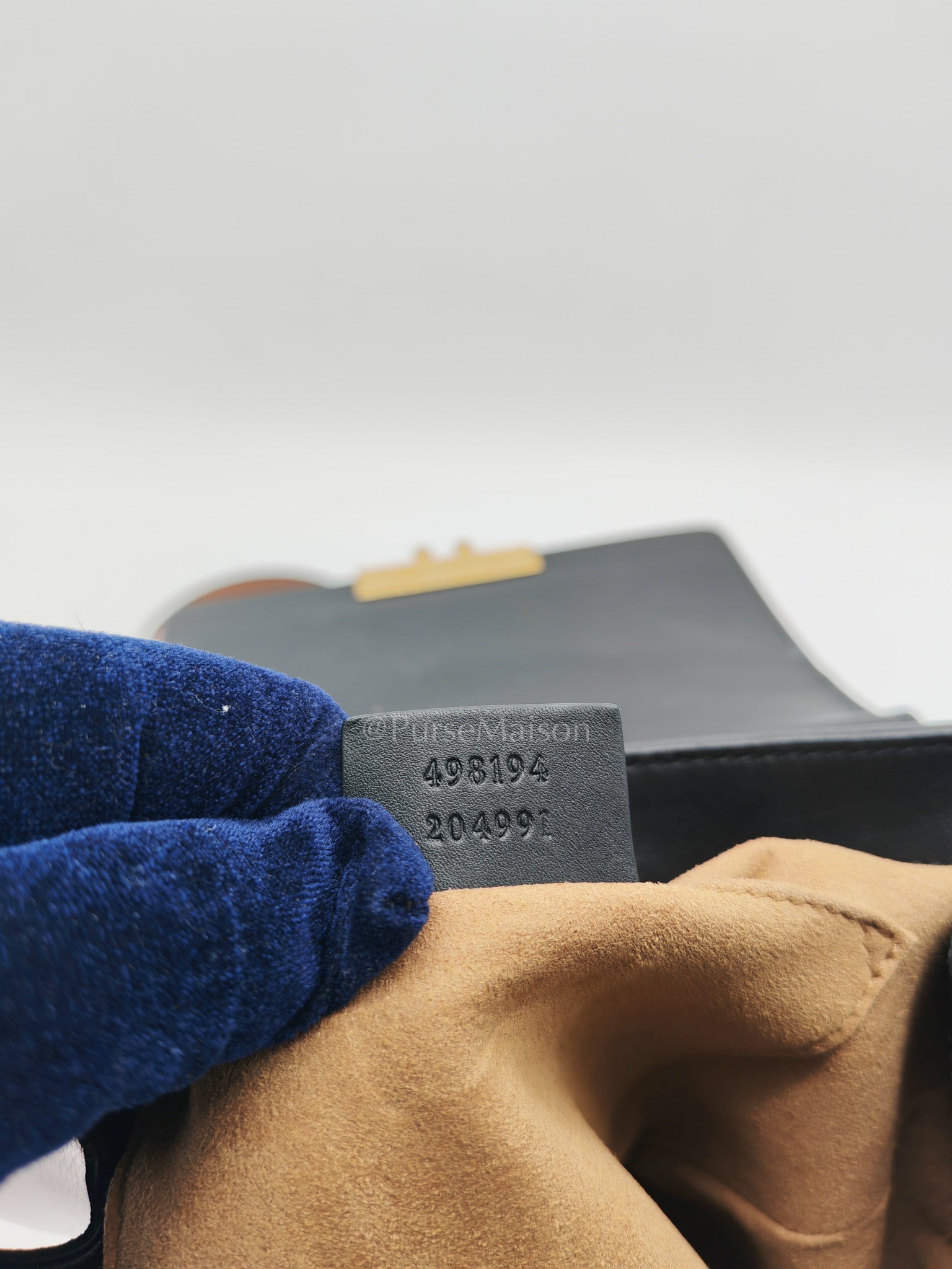 Padlock Mini Backpack in GG Supreme Canvas & Gold Hardware