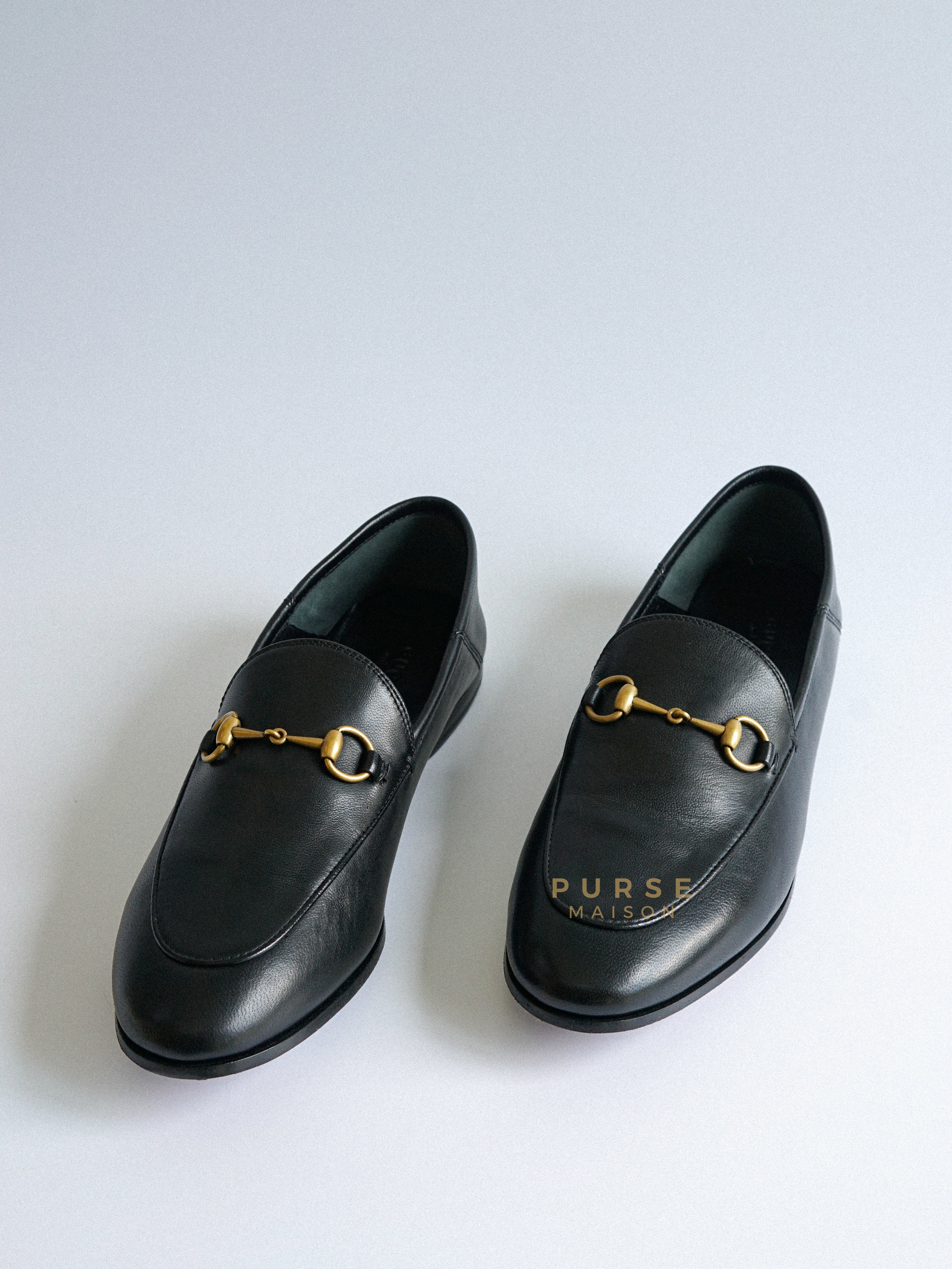 Brixton Horsebit Leather Loafers Size 38.5 | Purse Maison Luxury Bags Shop