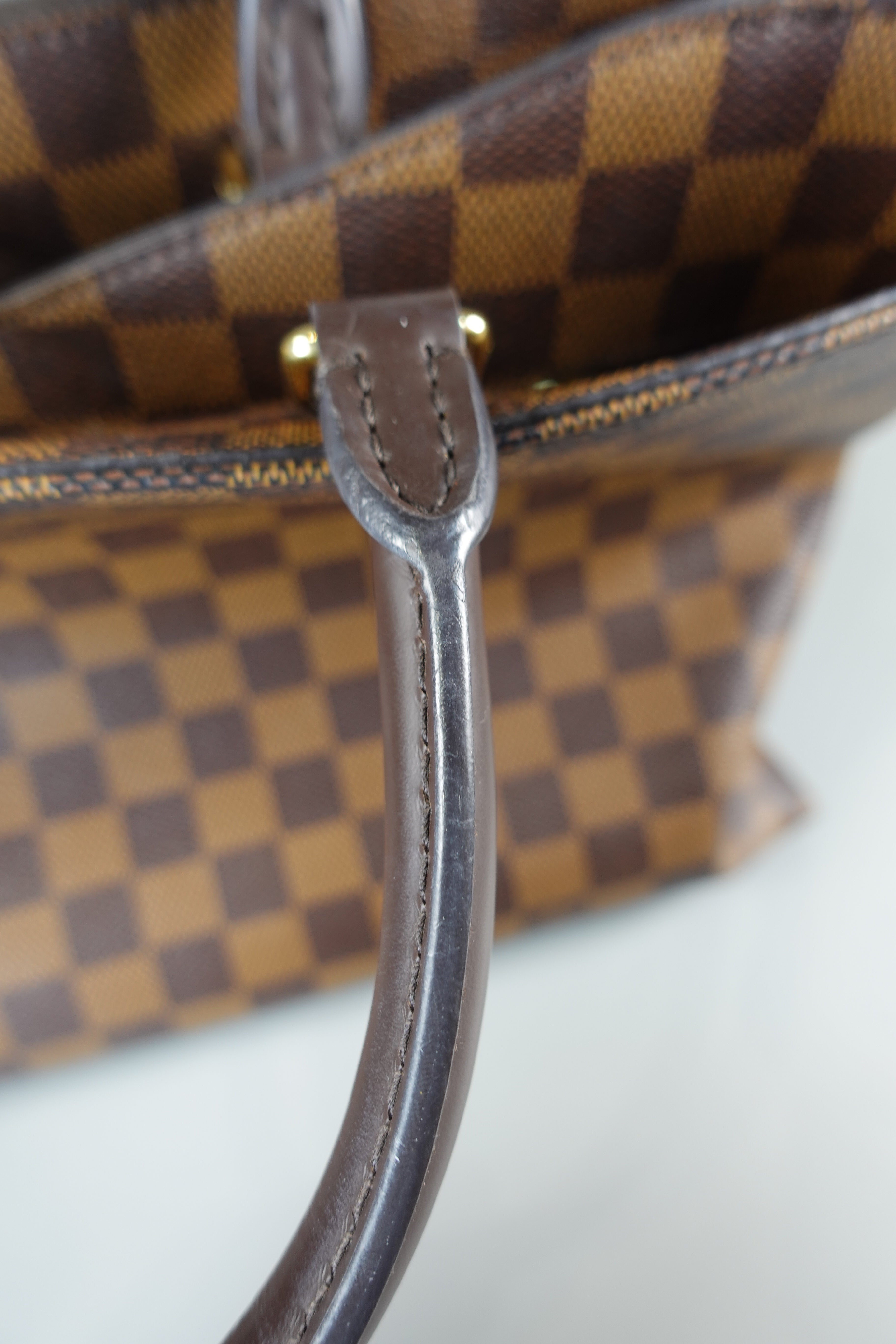 Brompton in Damier Ebene Canvas (Date Code: TR1136) | Purse Maison Luxury Bags Shop