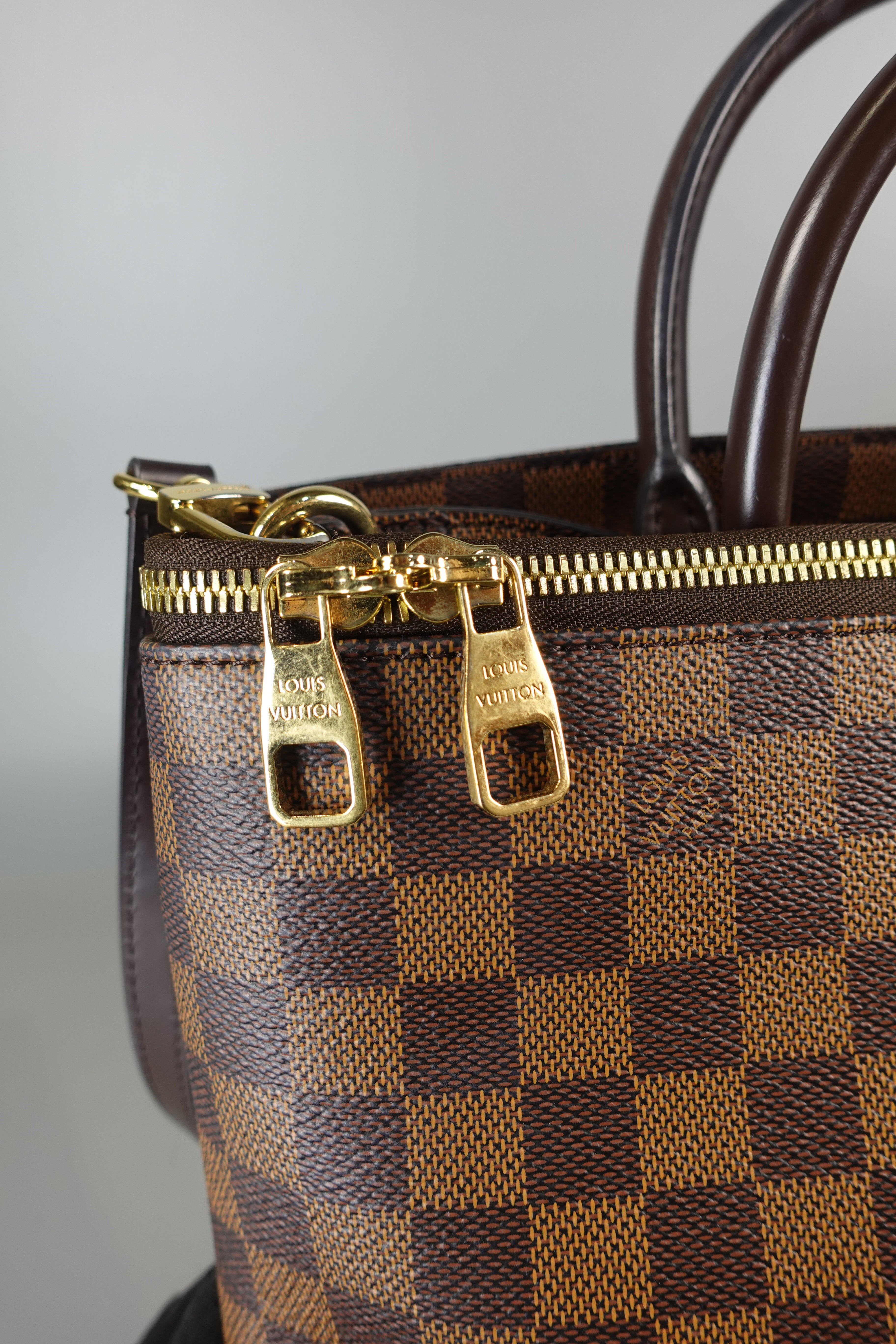 Brompton in Damier Ebene Canvas (Date Code: TR1136) | Purse Maison Luxury Bags Shop