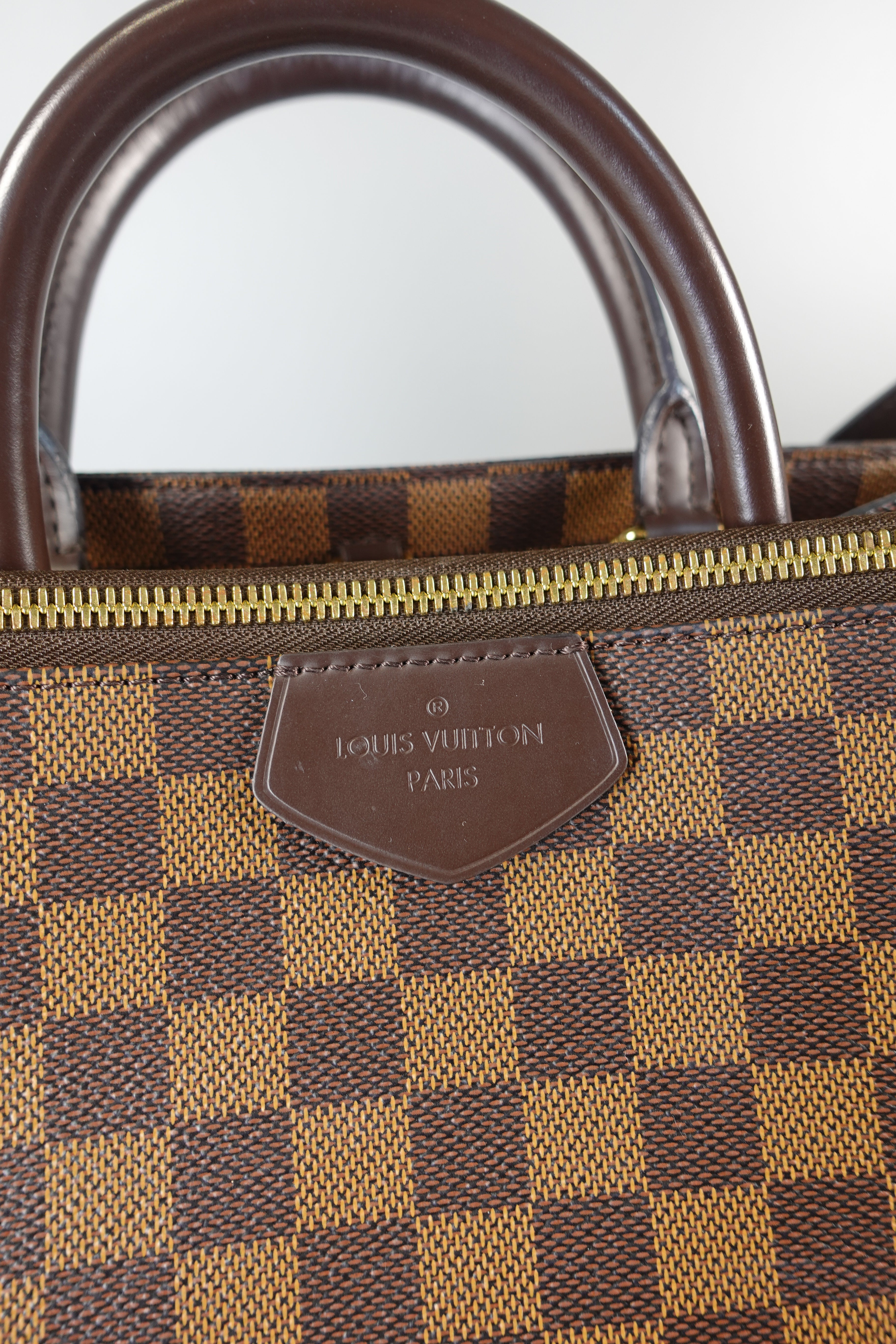 Brompton in Damier Ebene Canvas (Date Code: TR1136) | Purse Maison Luxury Bags Shop