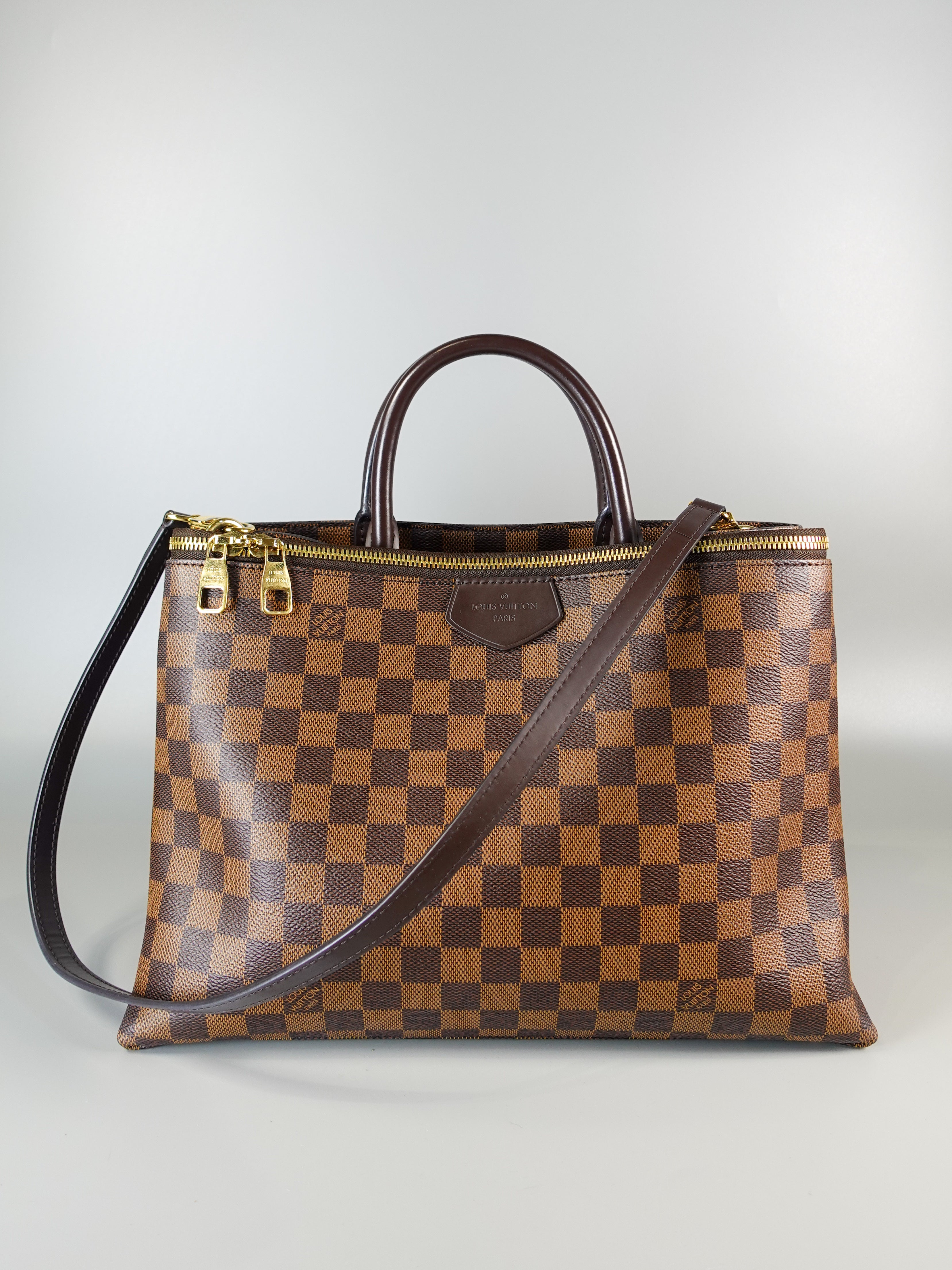 Brompton in Damier Ebene Canvas (Date Code: TR1136) | Purse Maison Luxury Bags Shop