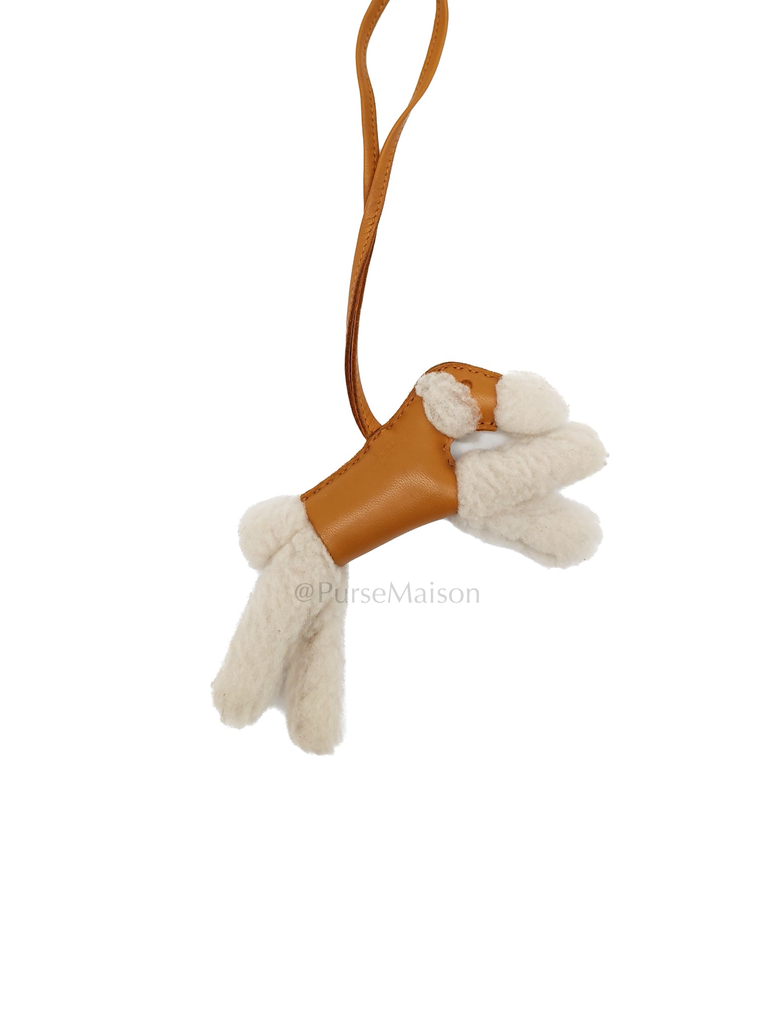 Buddy Sesame Merino Wool Charm | Purse Maison Luxury Bags Shop