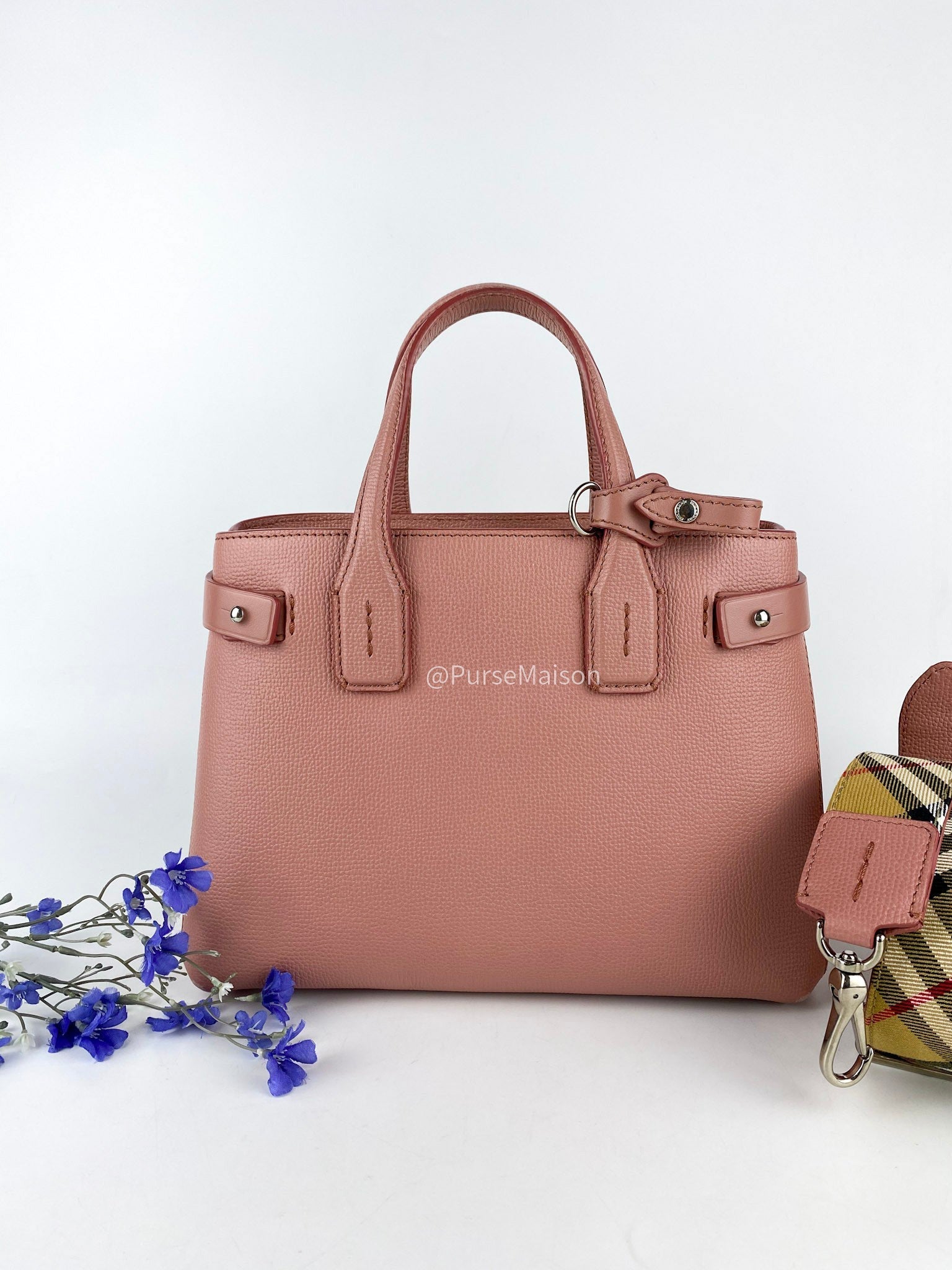 Burberry Banner Dusty Rose Tote Bag