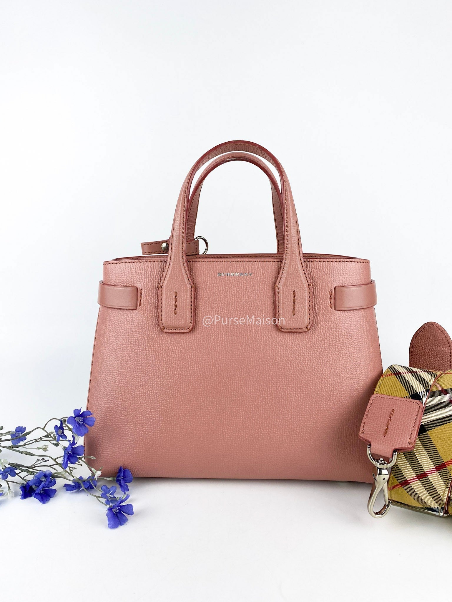 Burberry Banner Dusty Rose Tote Bag