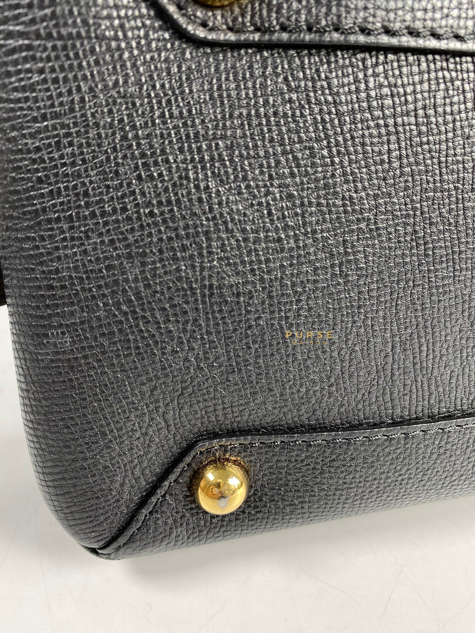 Burberry Medium Camberley House Check Handbag (Black)