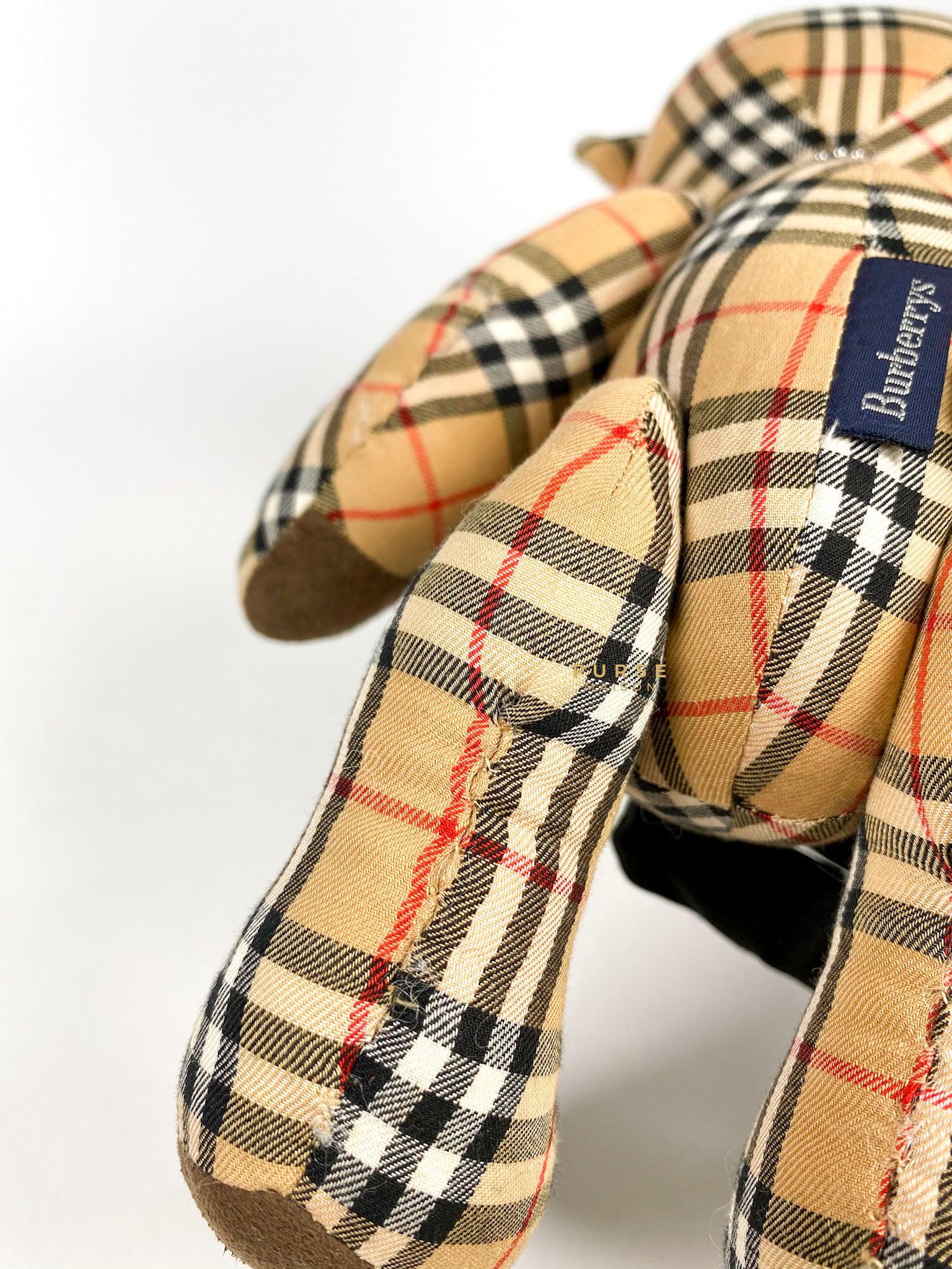 Burberry Plush Teddy Bear 1999 Collection