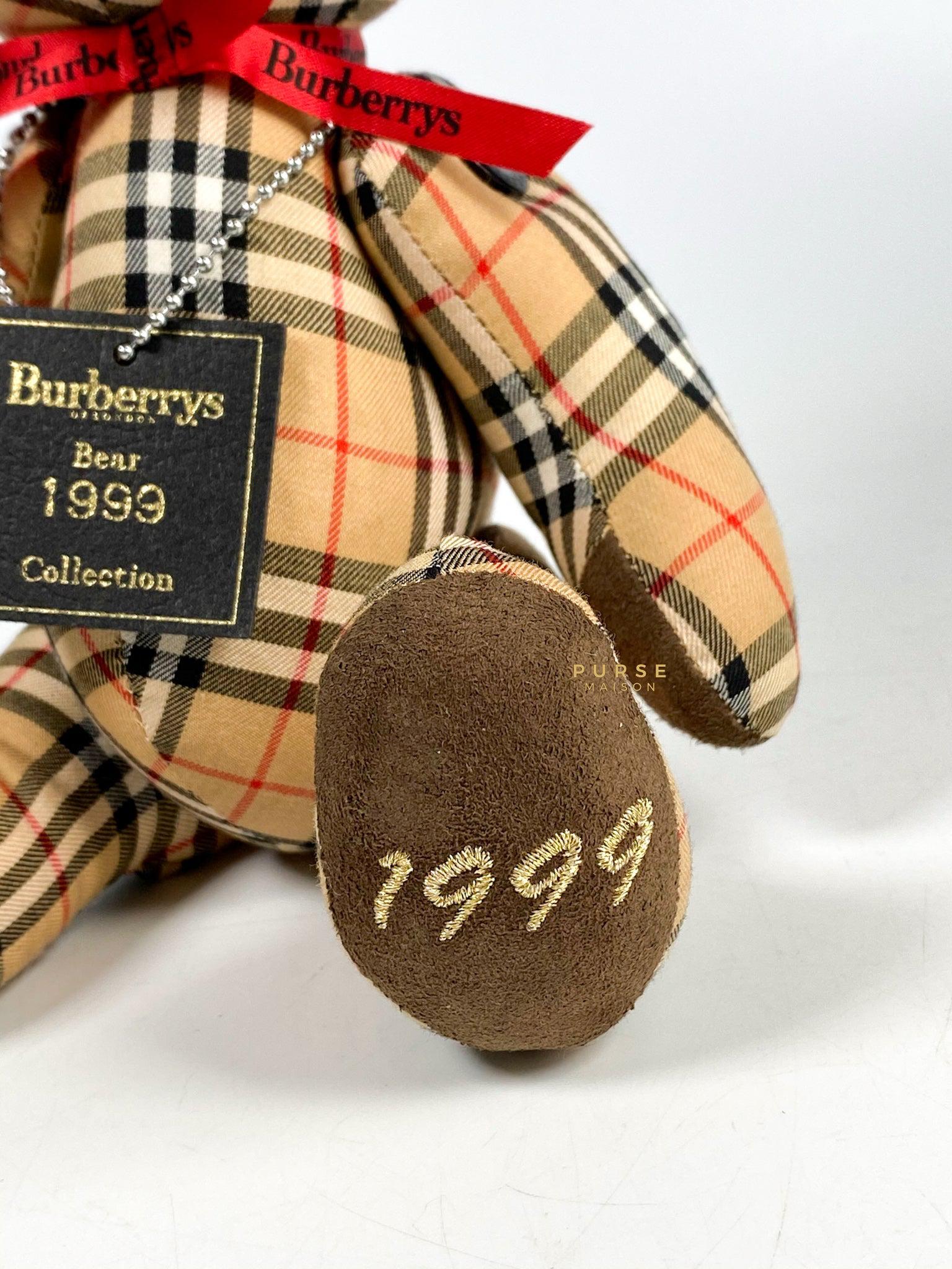 Burberry Plush Teddy Bear 1999 Collection