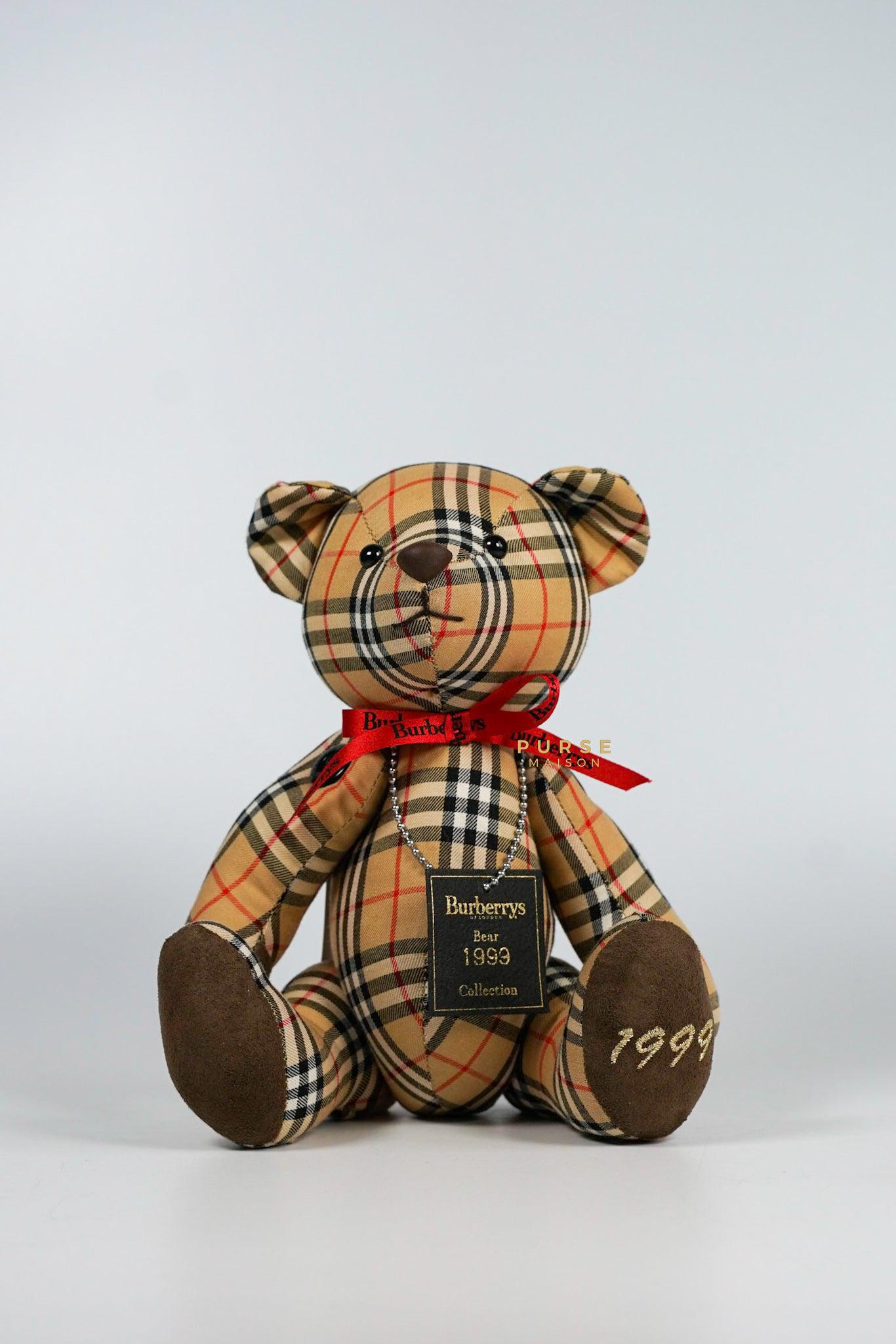 Burberry Plush Teddy Bear 1999 Collection