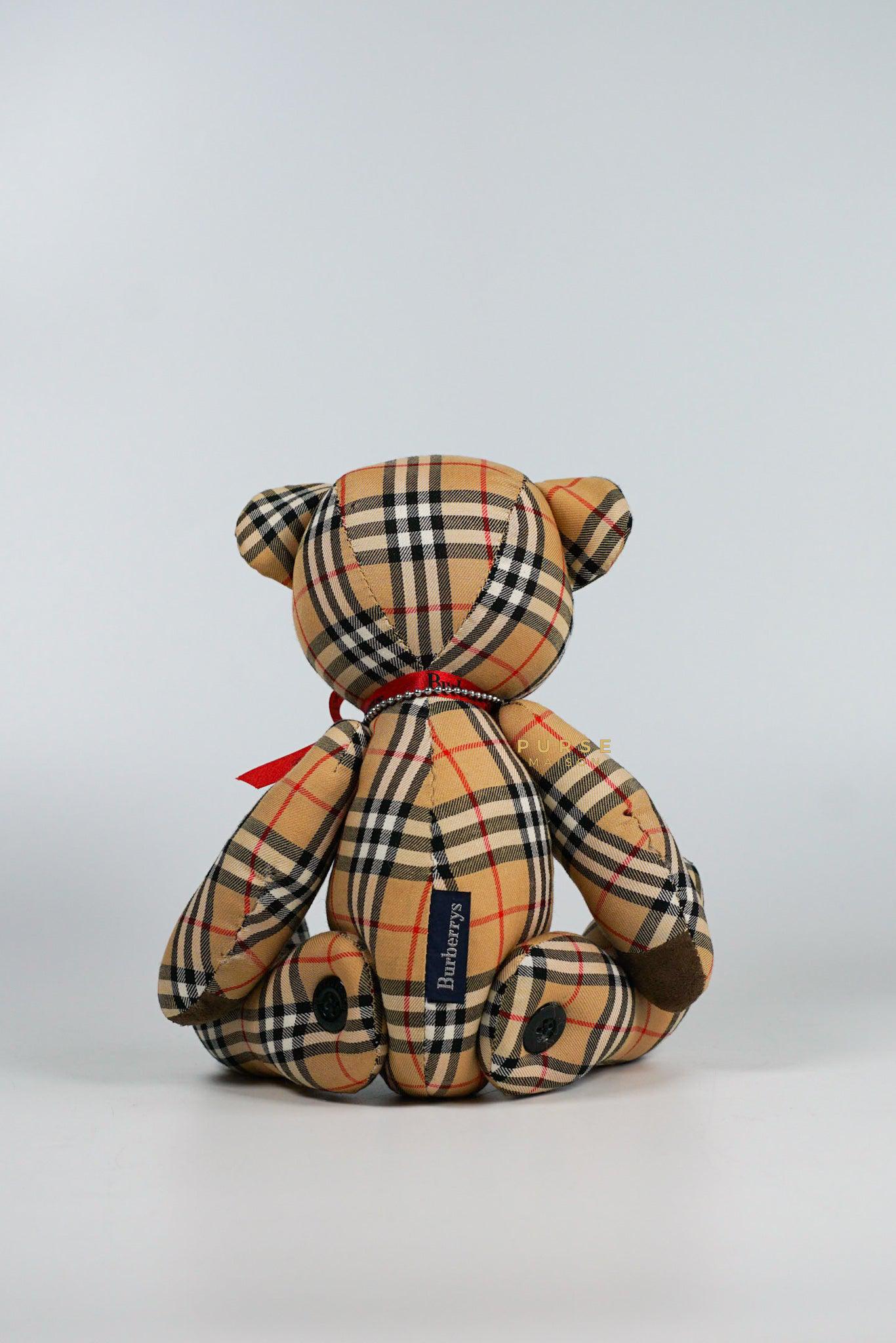 Burberry Plush Teddy Bear 1999 Collection