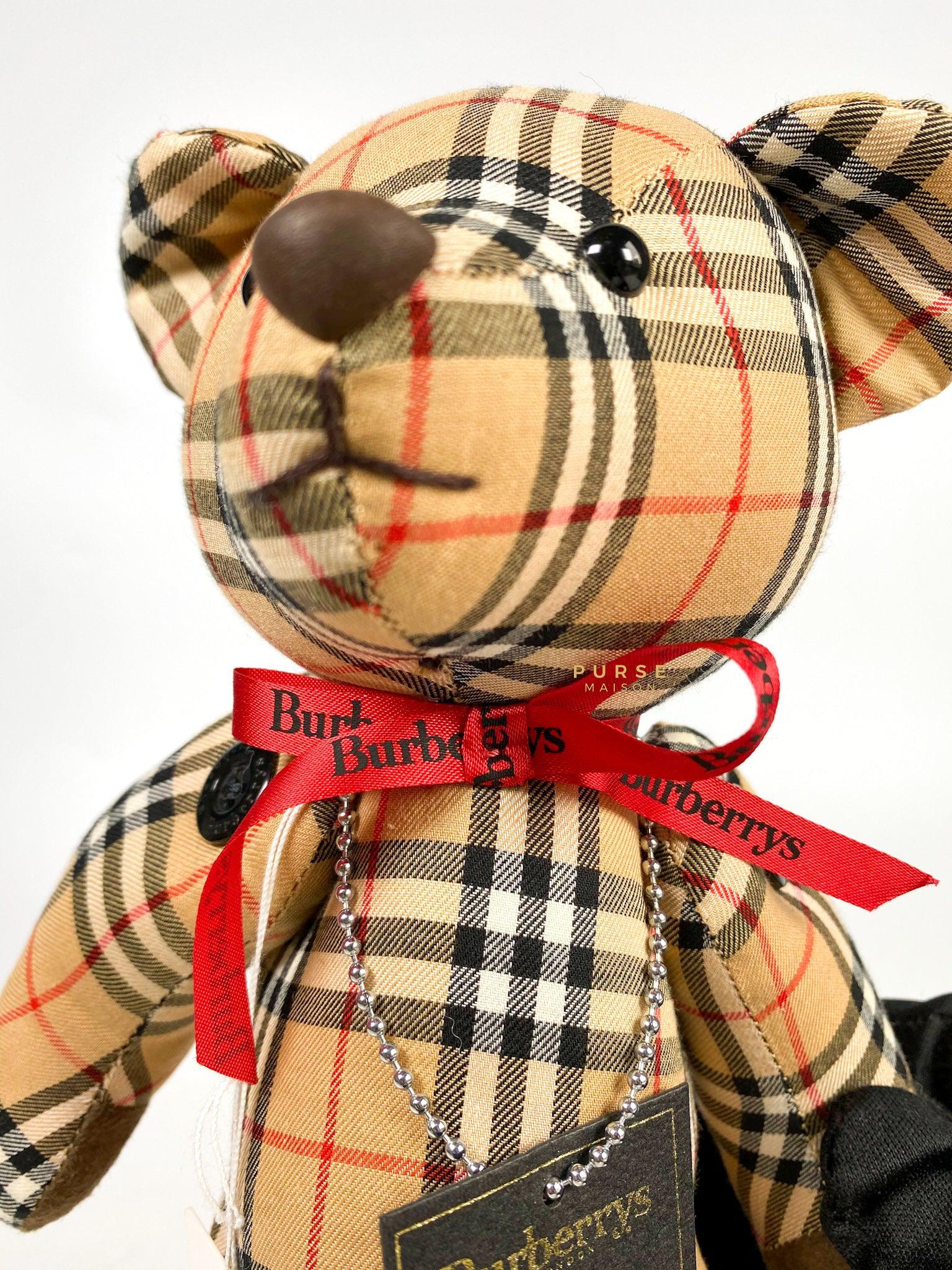 Burberry Plush Teddy Bear 1999 Collection