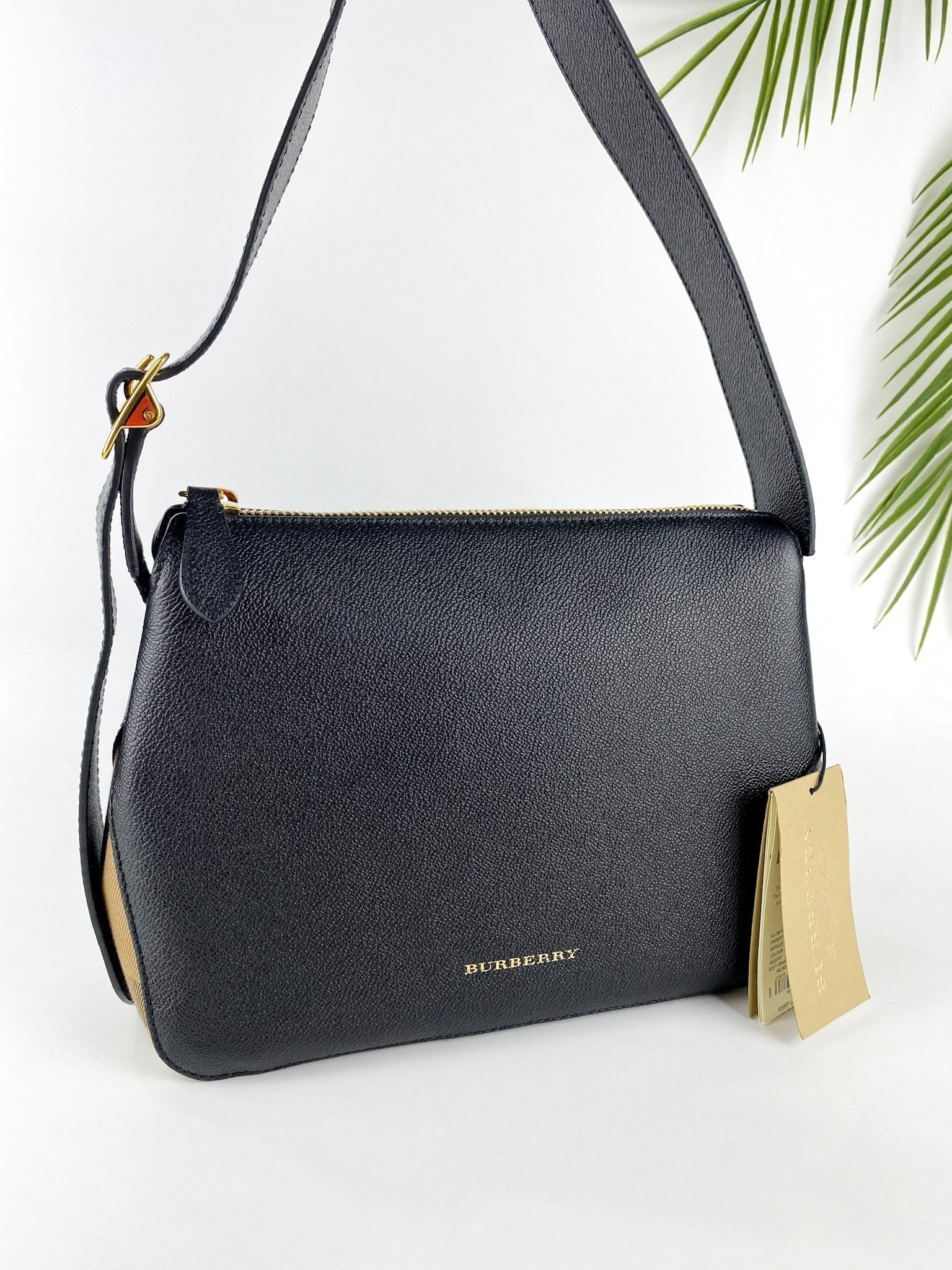 Burberry Soft Grain Calfskin Small Helmsley Crossbody Bag