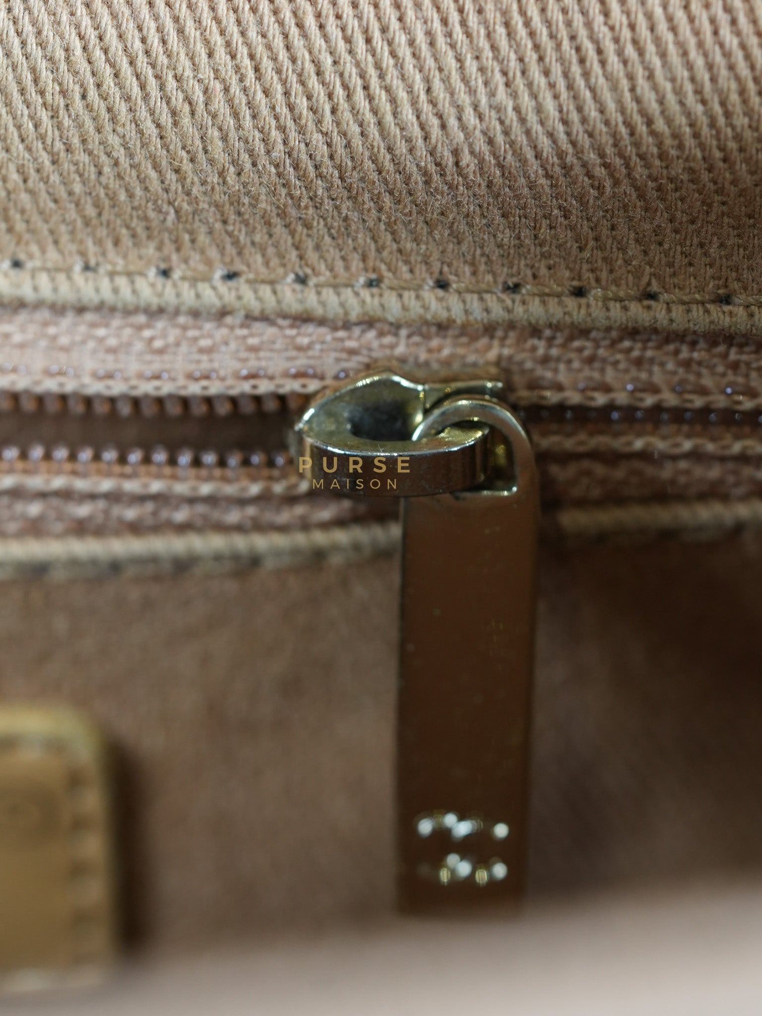 Business Affinity Shoulder Bag Medium in Caramel Caviar Leather & Gold Hardware (Series 30) | Purse Maison Luxury Bags Shop