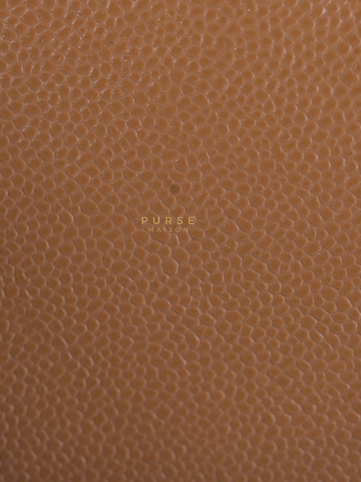Business Affinity Shoulder Bag Medium in Caramel Caviar Leather & Gold Hardware (Series 30) | Purse Maison Luxury Bags Shop