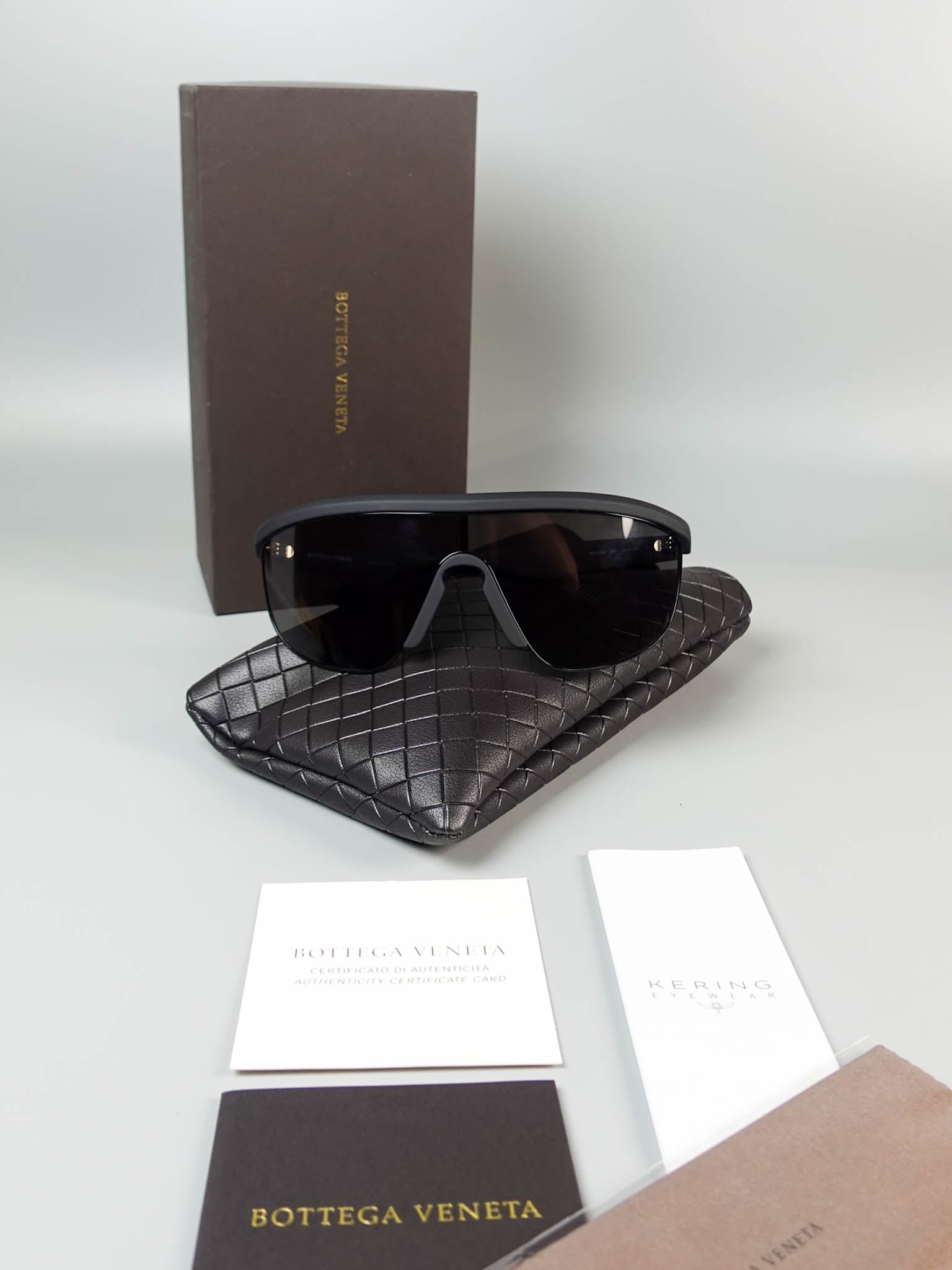 BV1115S Acetate Shield Sunglasses | Purse Maison Luxury Bags Shop