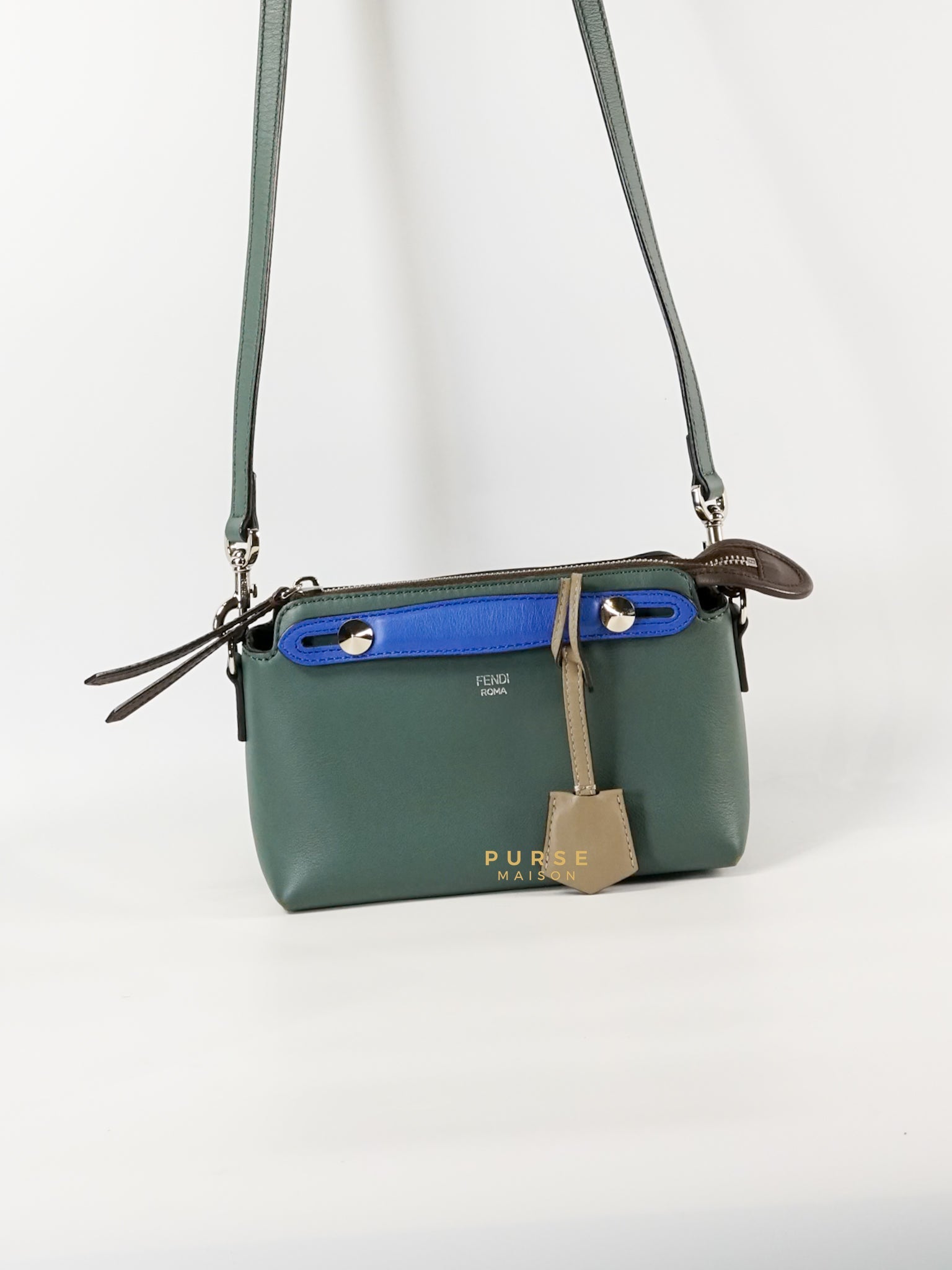 By The Way Mini Satchel in 4 Mix Color Leather | Purse Maison Luxury Bags Shop