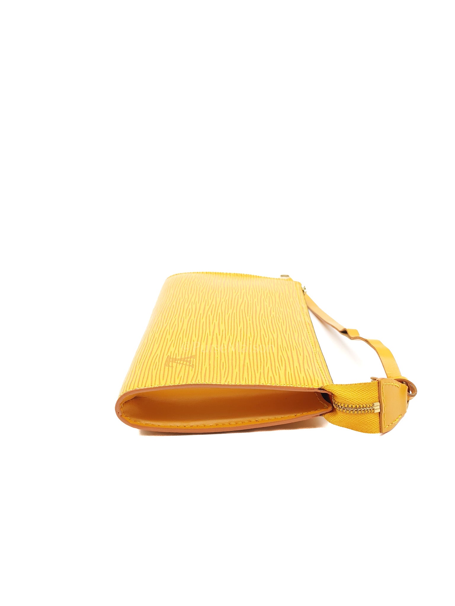 Tassil Pochette Accessoires in Yellow Epi Leather & Gold Hardware (Datecode: CA0968)