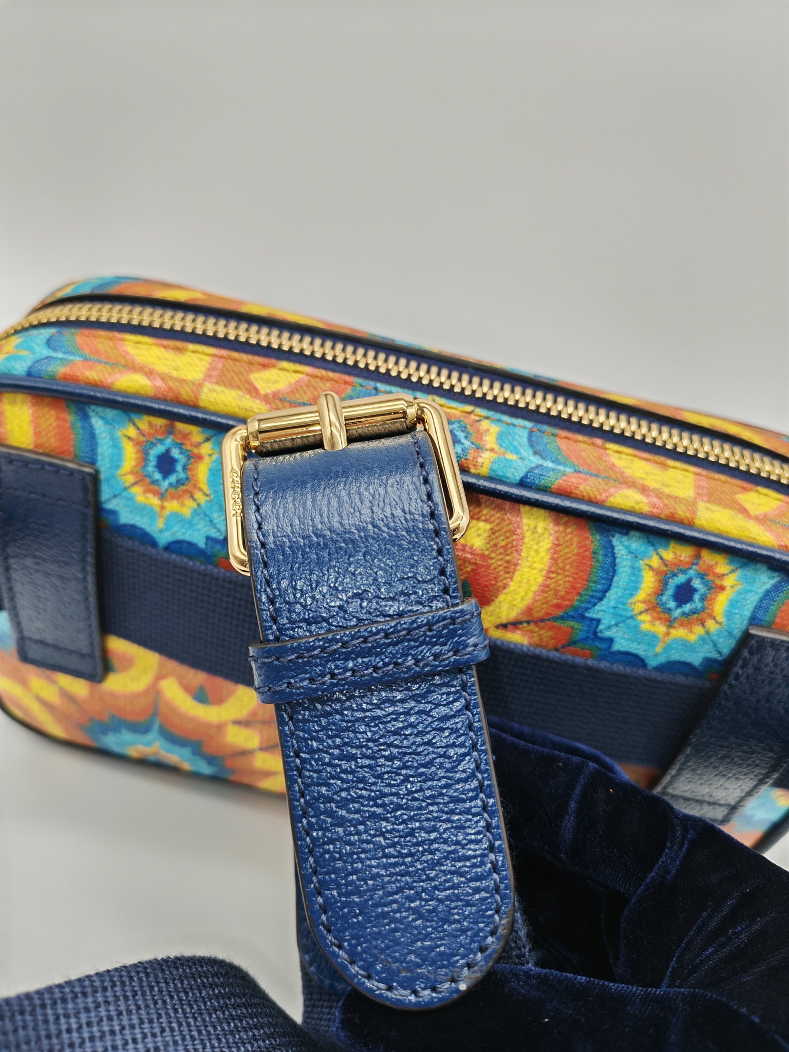 Supreme Kaleidoscope Calfskin Script Logo Belt Bag