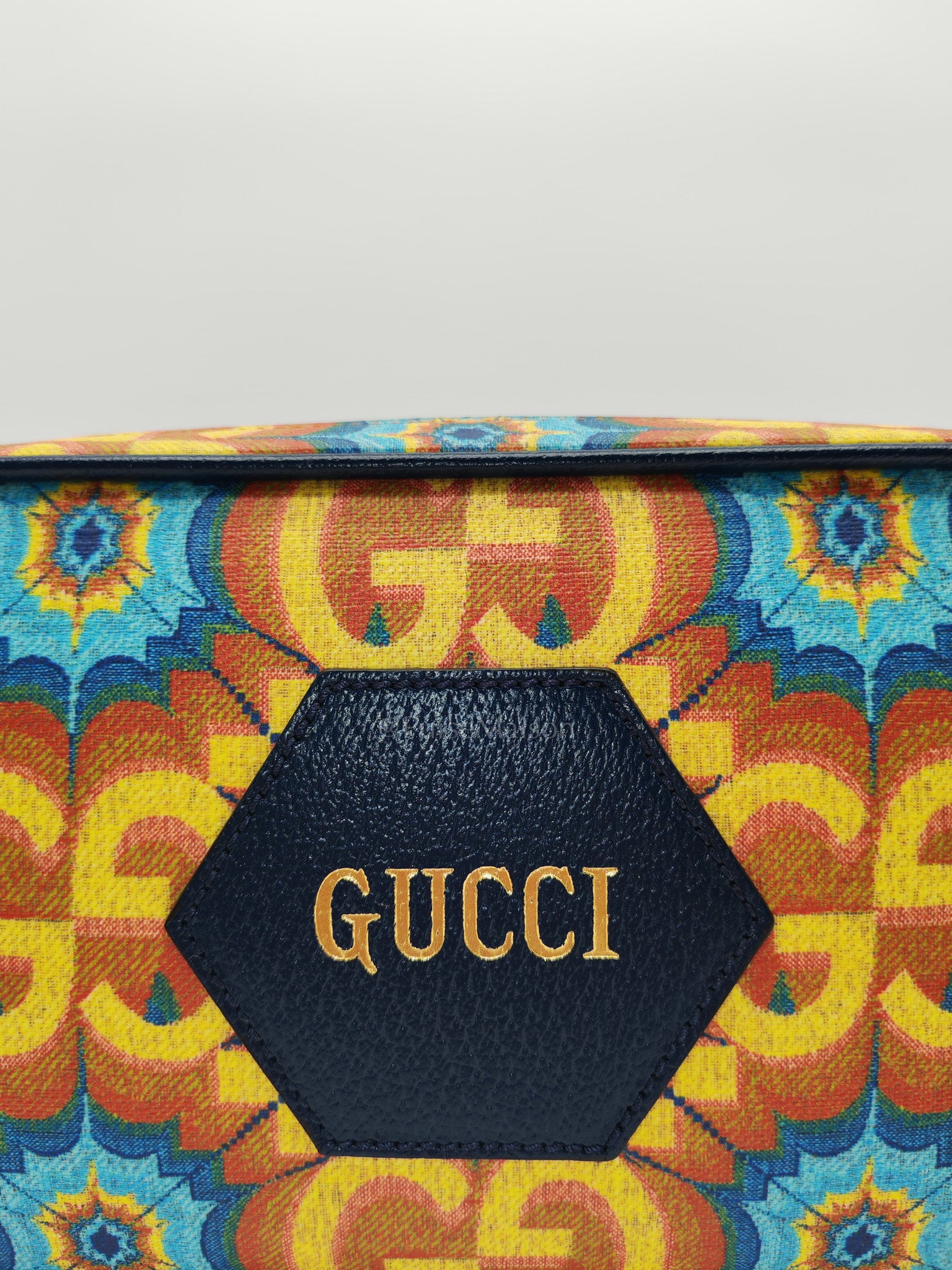 Supreme Kaleidoscope Calfskin Script Logo Belt Bag