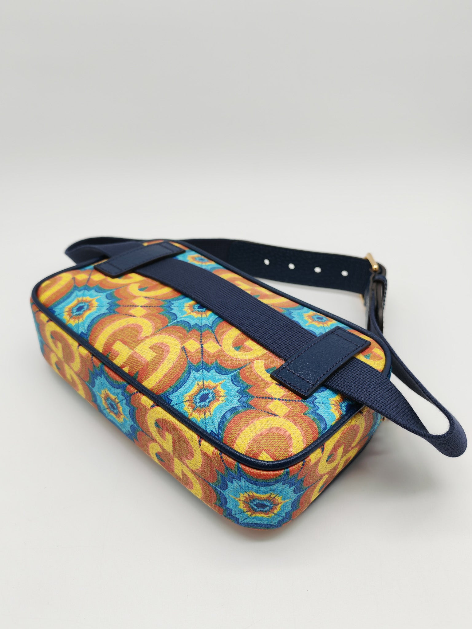 Supreme Kaleidoscope Calfskin Script Logo Belt Bag