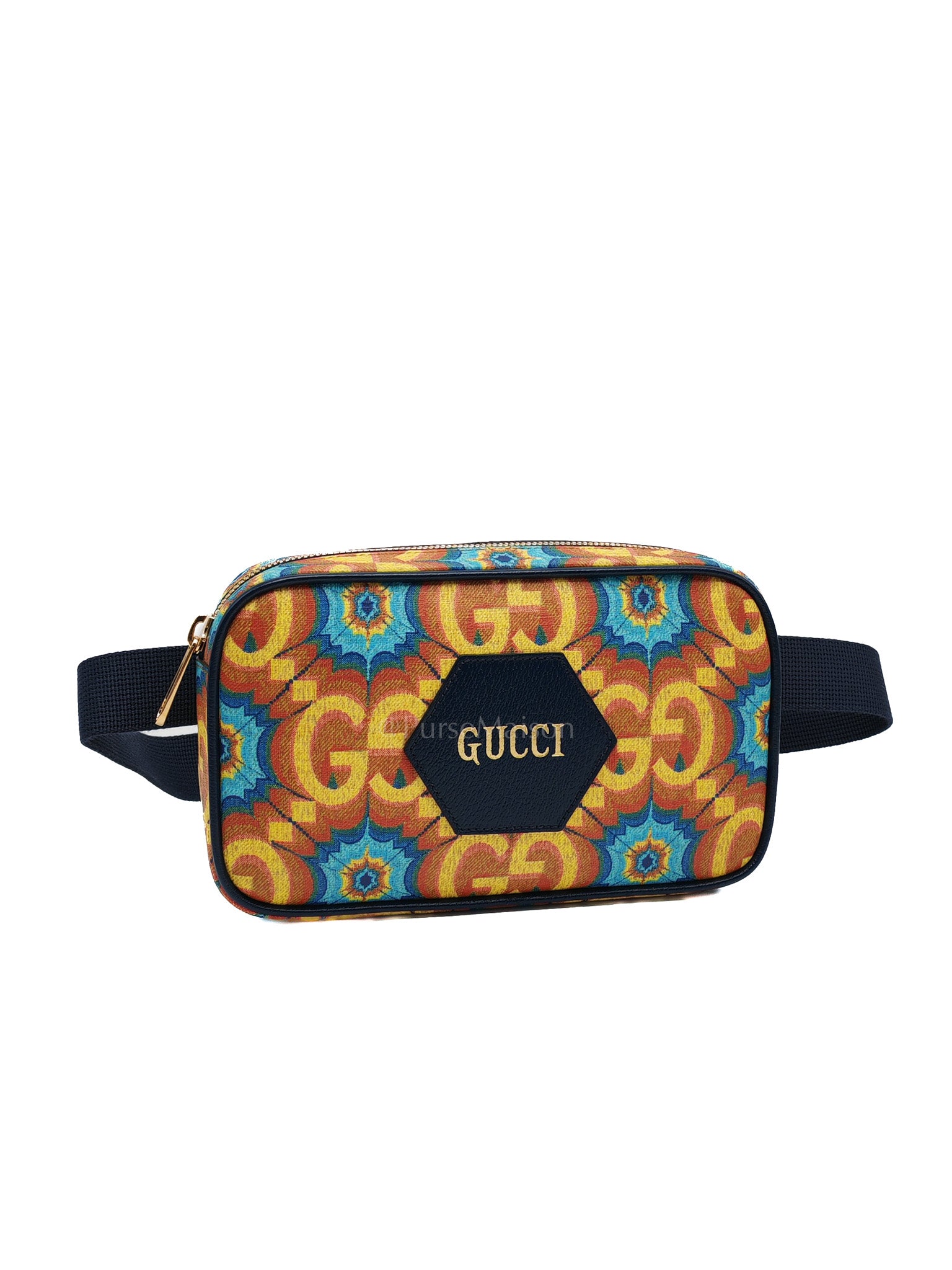 Supreme Kaleidoscope Calfskin Script Logo Belt Bag