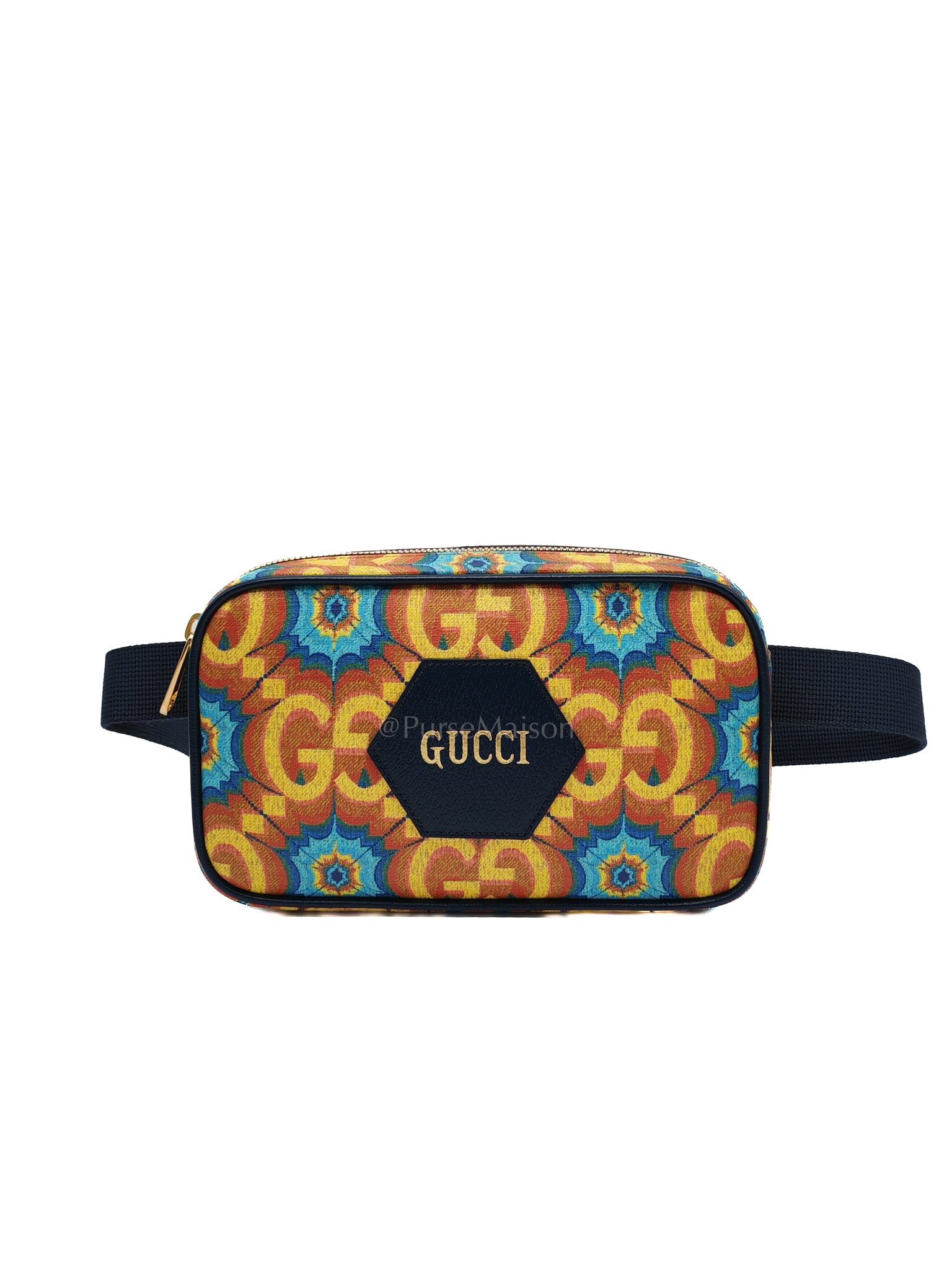 Supreme Kaleidoscope Calfskin Script Logo Belt Bag