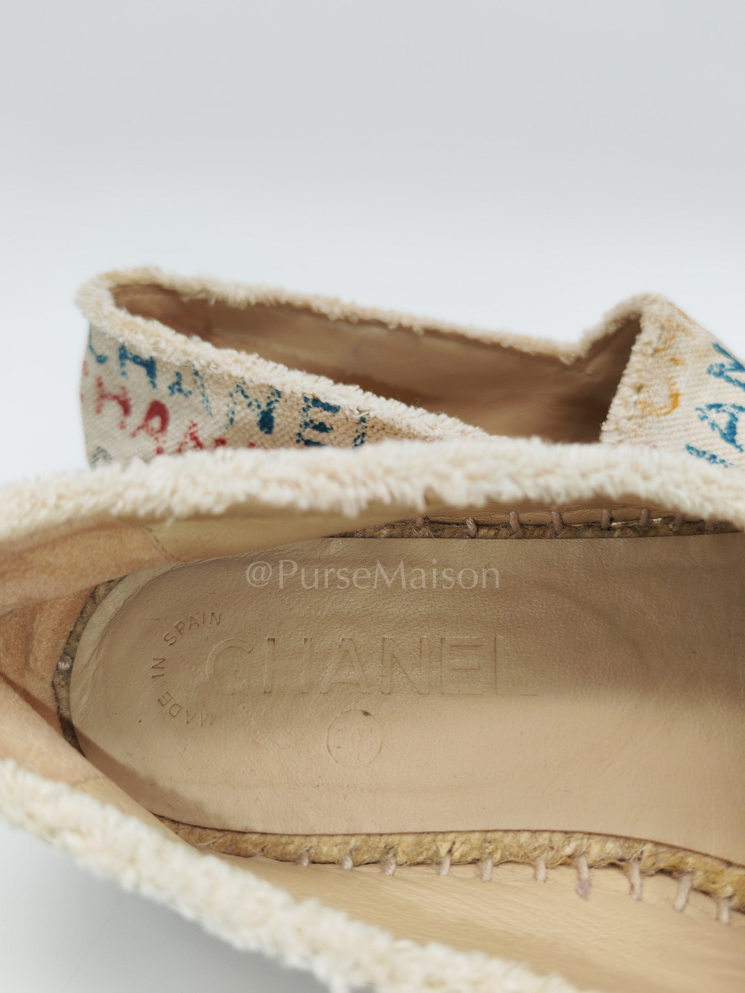 Espadrilles in Multicolor Toile Monogram Canvas Size 36 EU (23cm)