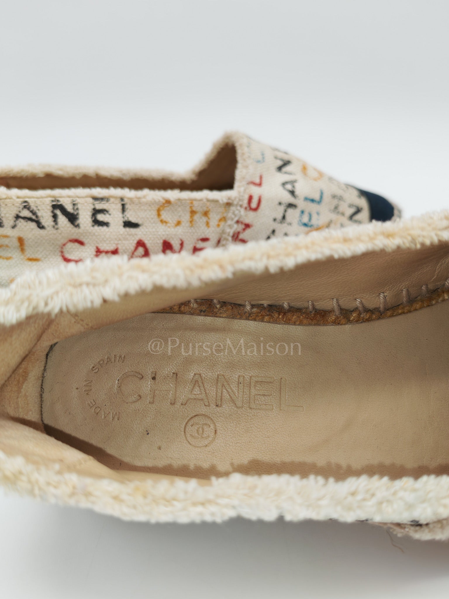 Espadrilles in Multicolor Toile Monogram Canvas Size 36 EU (23cm)