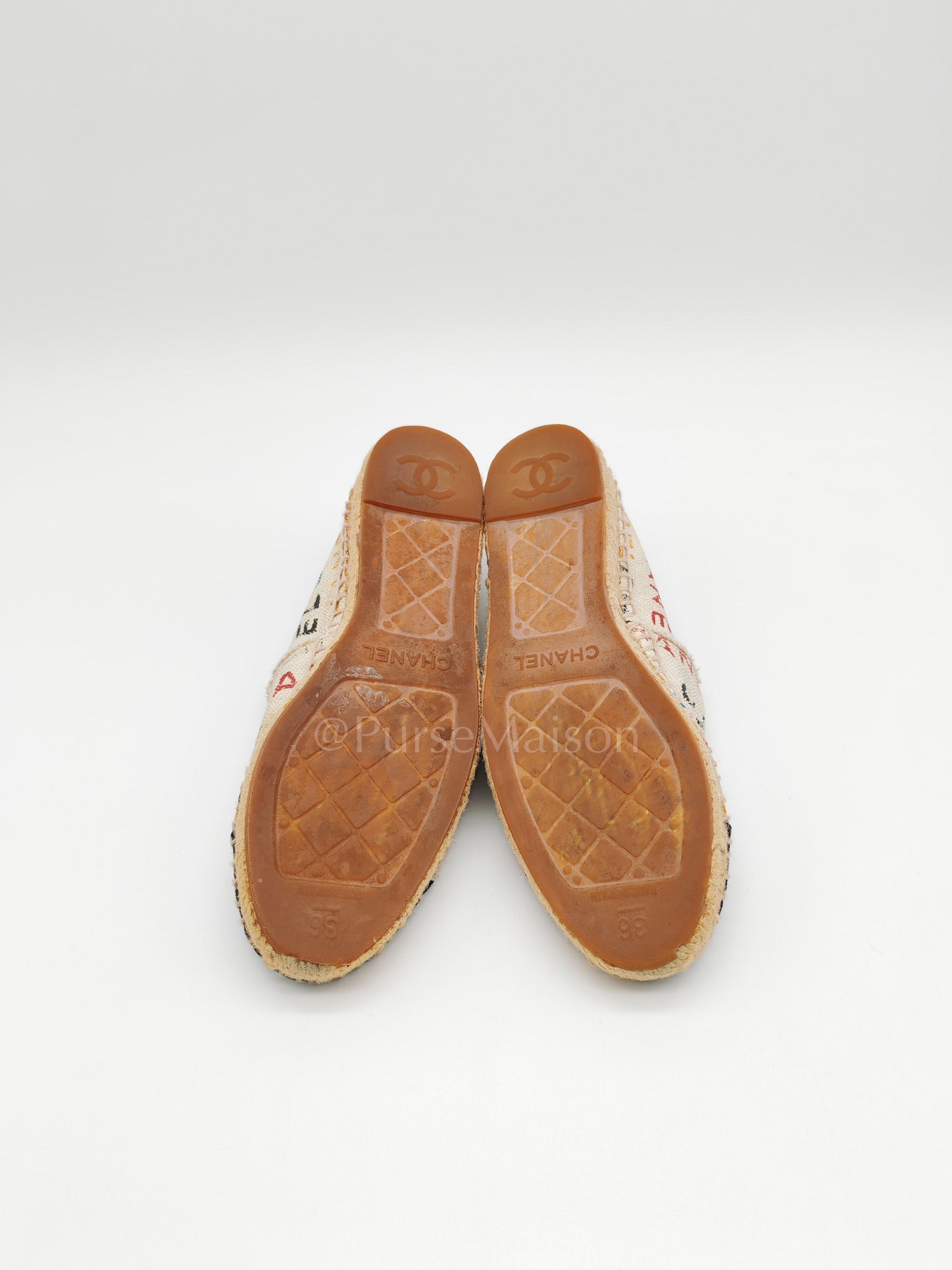 Espadrilles in Multicolor Toile Monogram Canvas Size 36 EU (23cm)