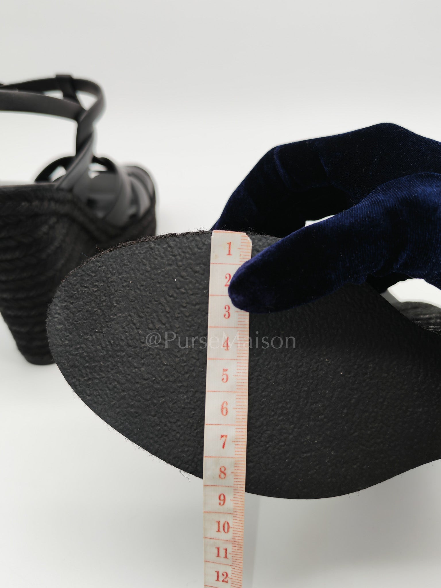 Tribute Espadrille Wedge Sandals in Black Size 37 EU (23cm)