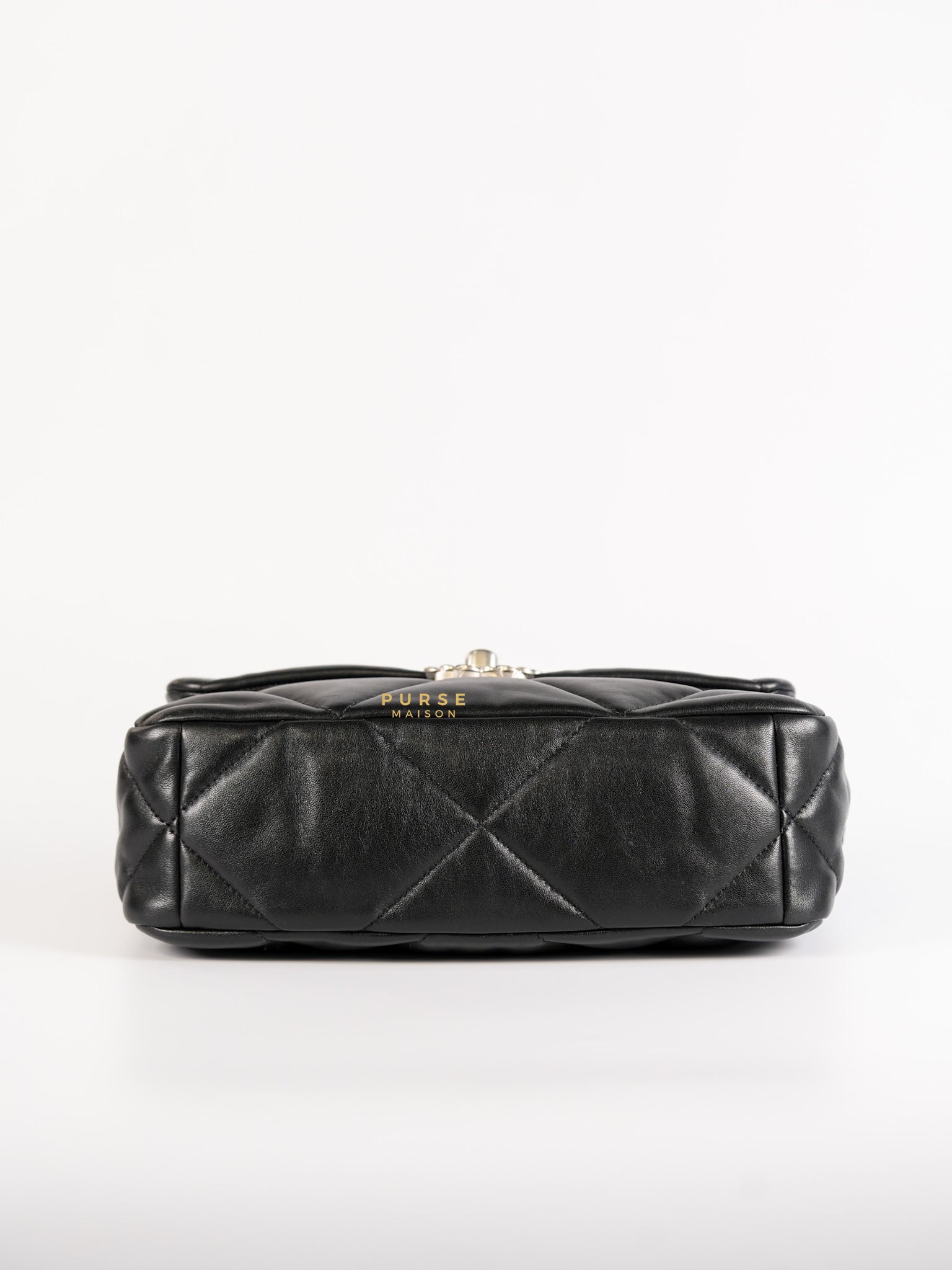 C19 Small in Black Lambskin Leather & Mixed Hardware(microchip) | Purse Maison Luxury Bags Shop