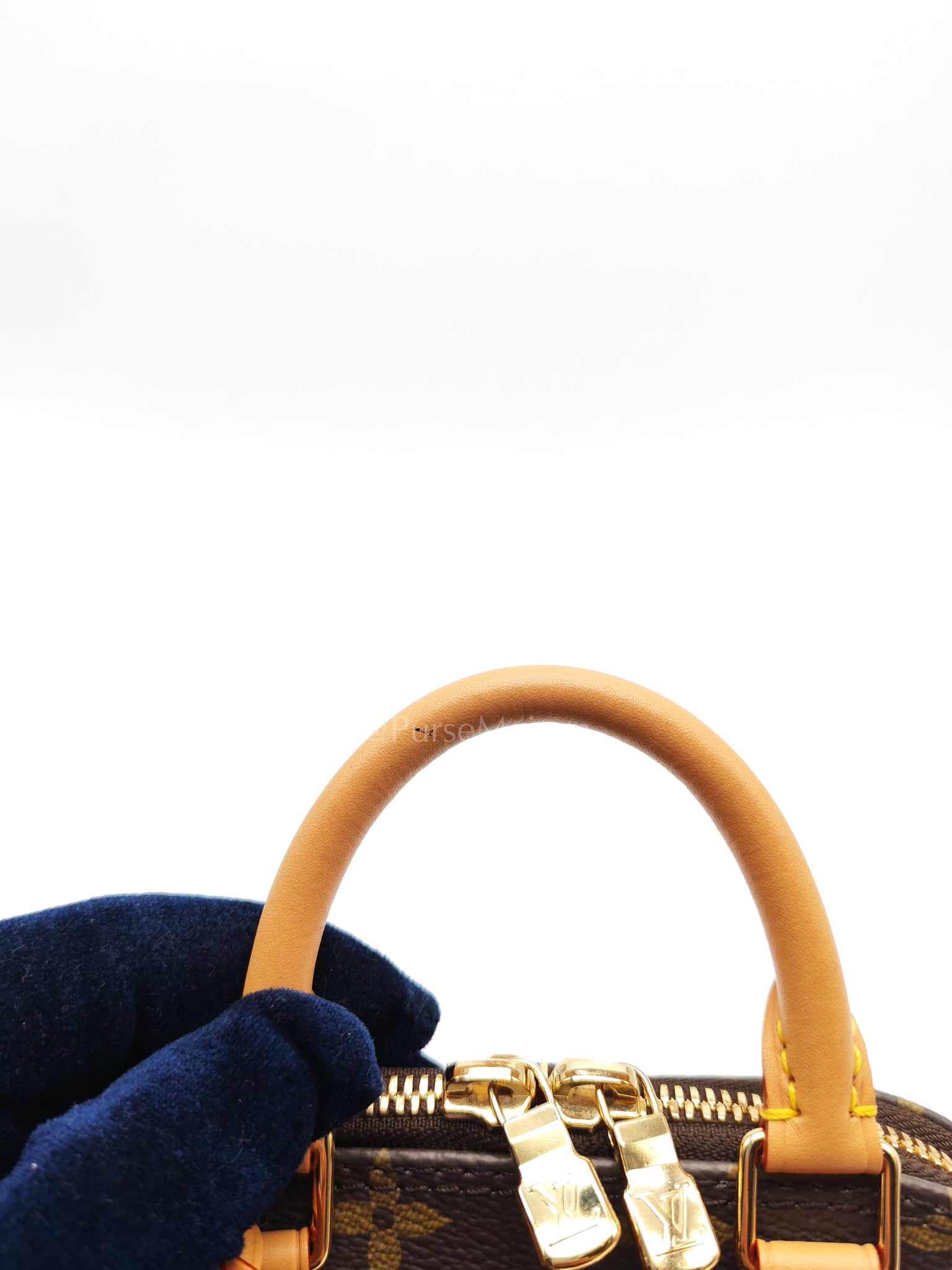 Nano Alma in Monogram Candy Factory Canvas Crossbody Bag (Microchip)