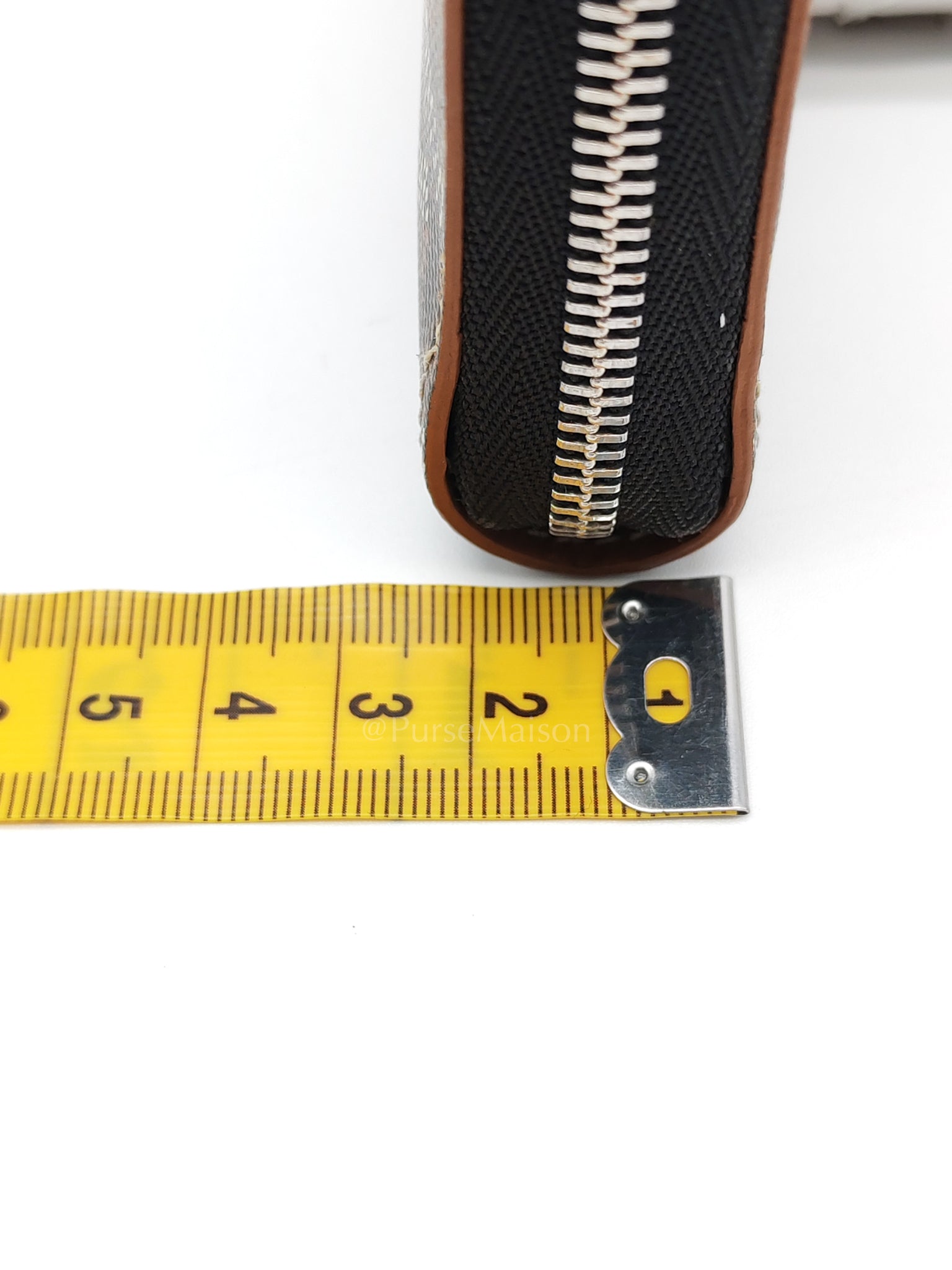 Matignon PM Zip Wallet in Tan Goyardine Canvas