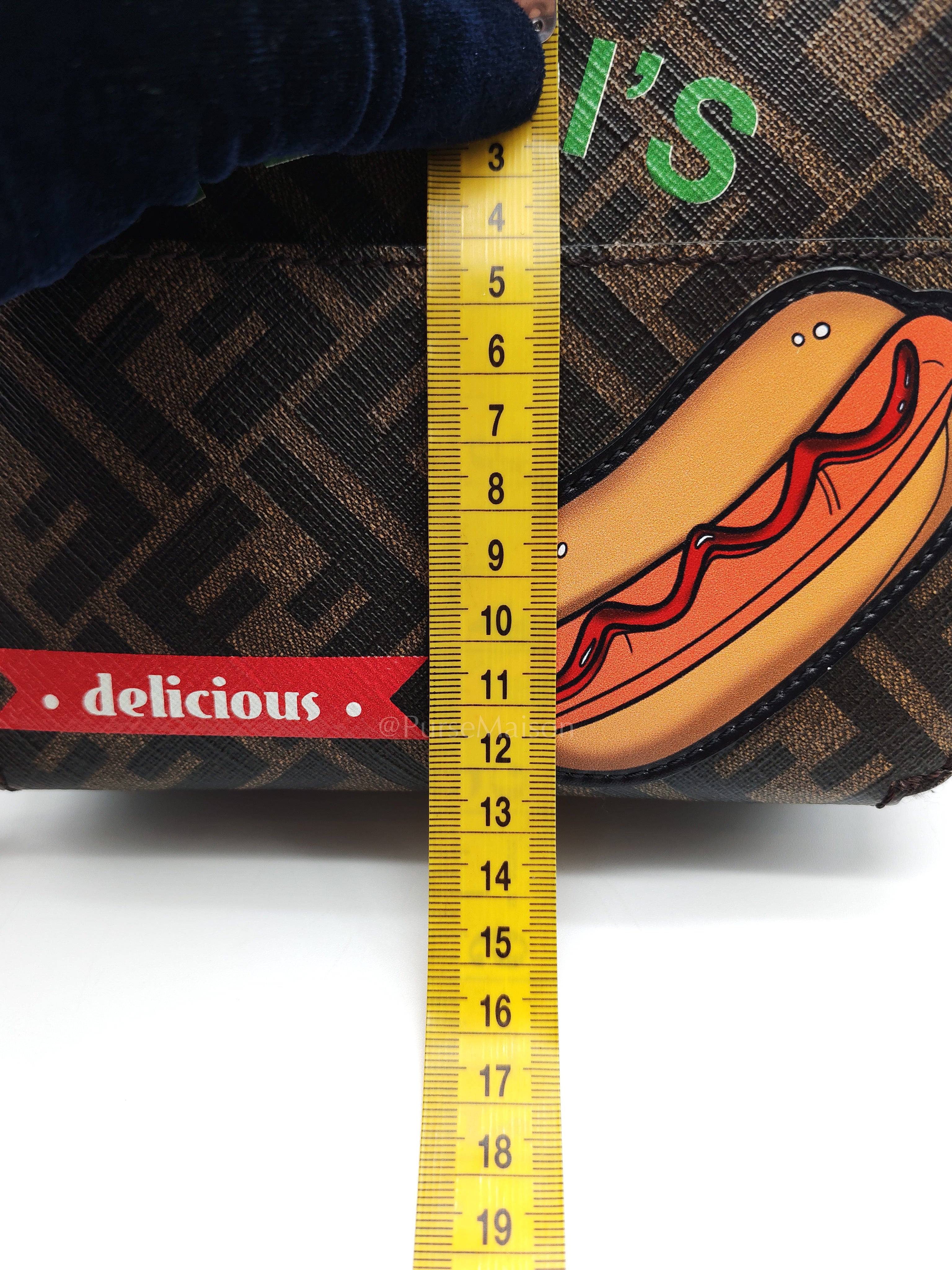 Monogram Camera Case in Woven Canvas Crossbody Bag