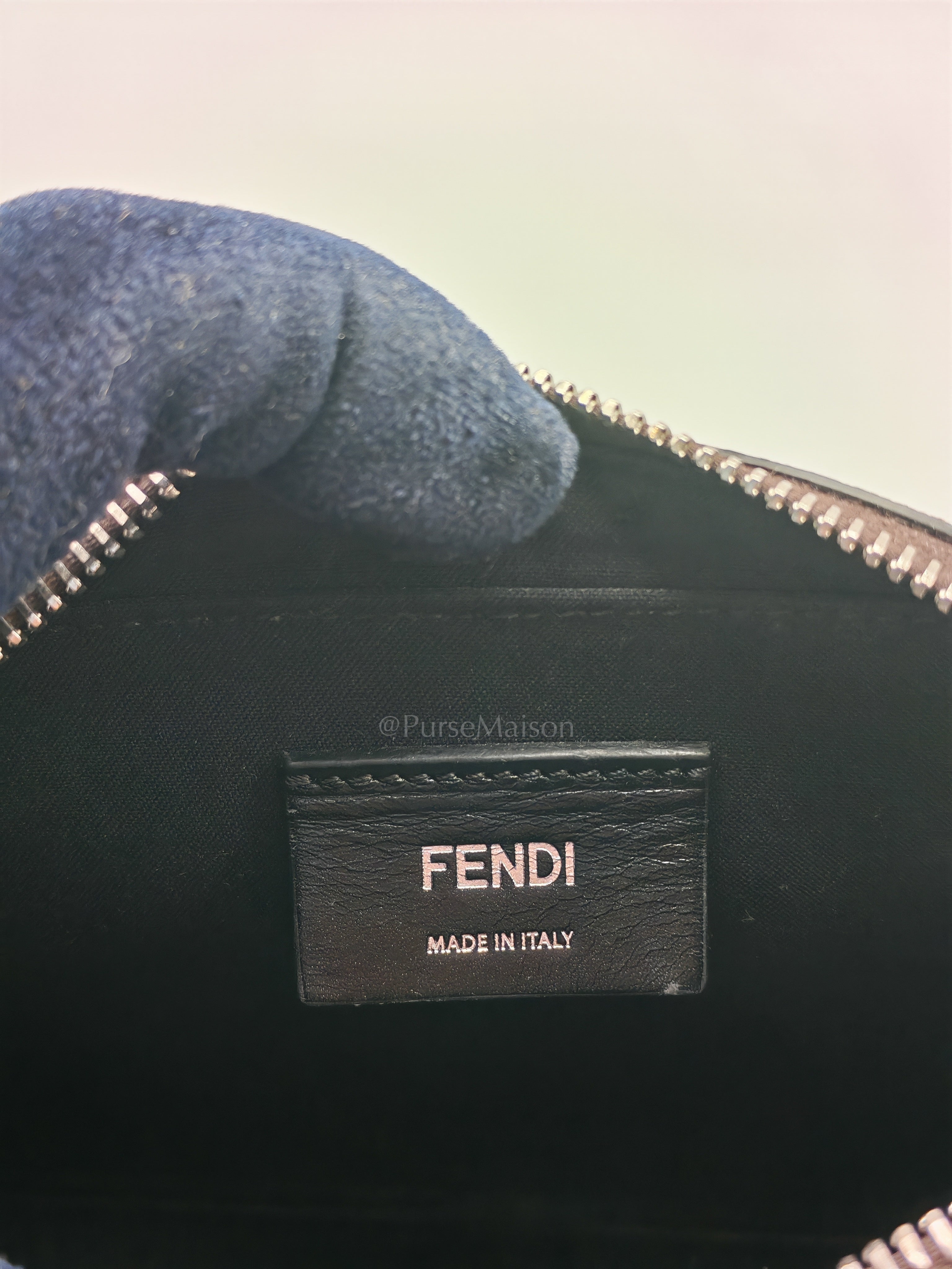 Monogram Camera Case in Woven Canvas Crossbody Bag