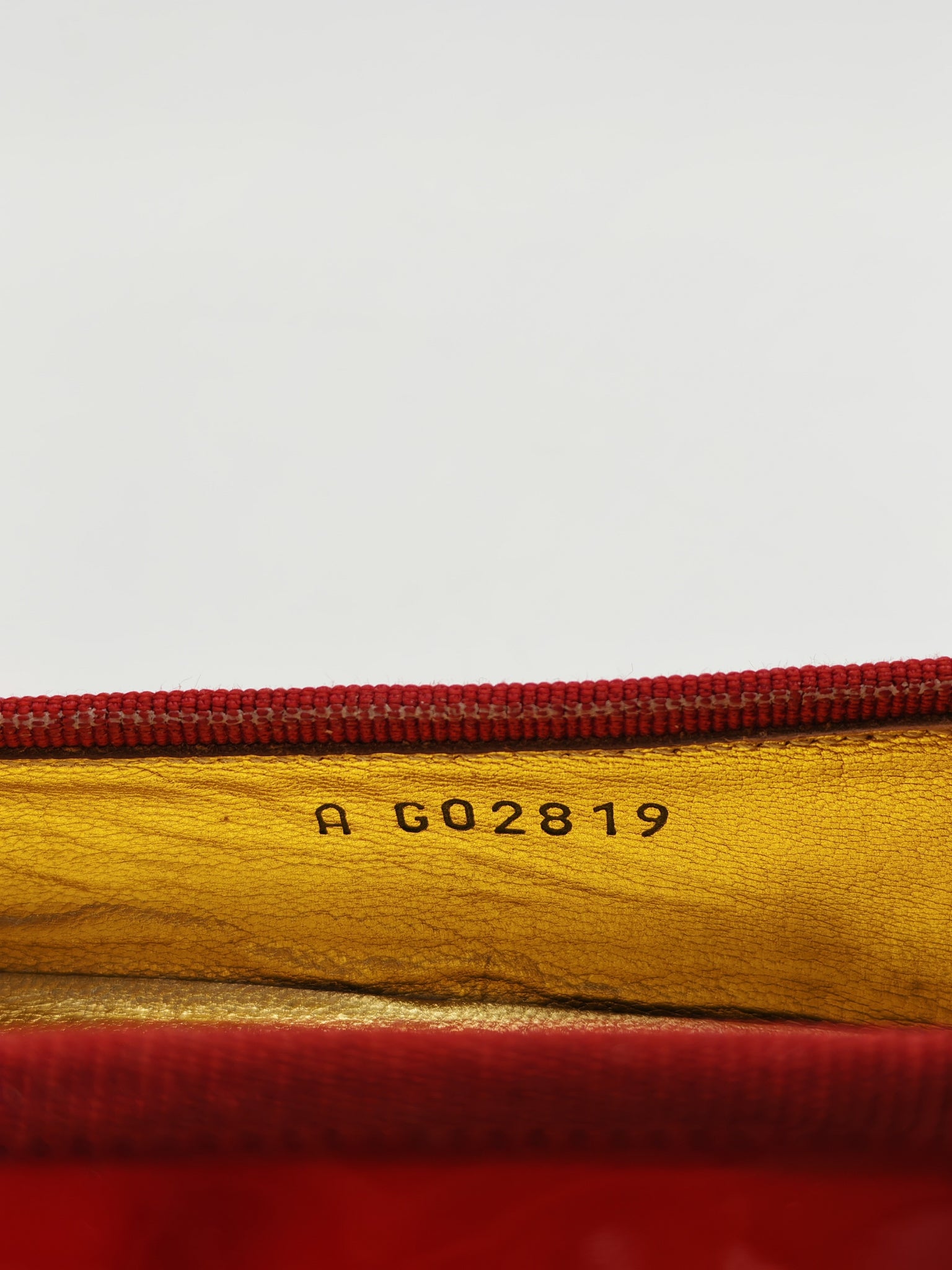 Ballet Flats Red Patent Leather Size 38EU (24cm)