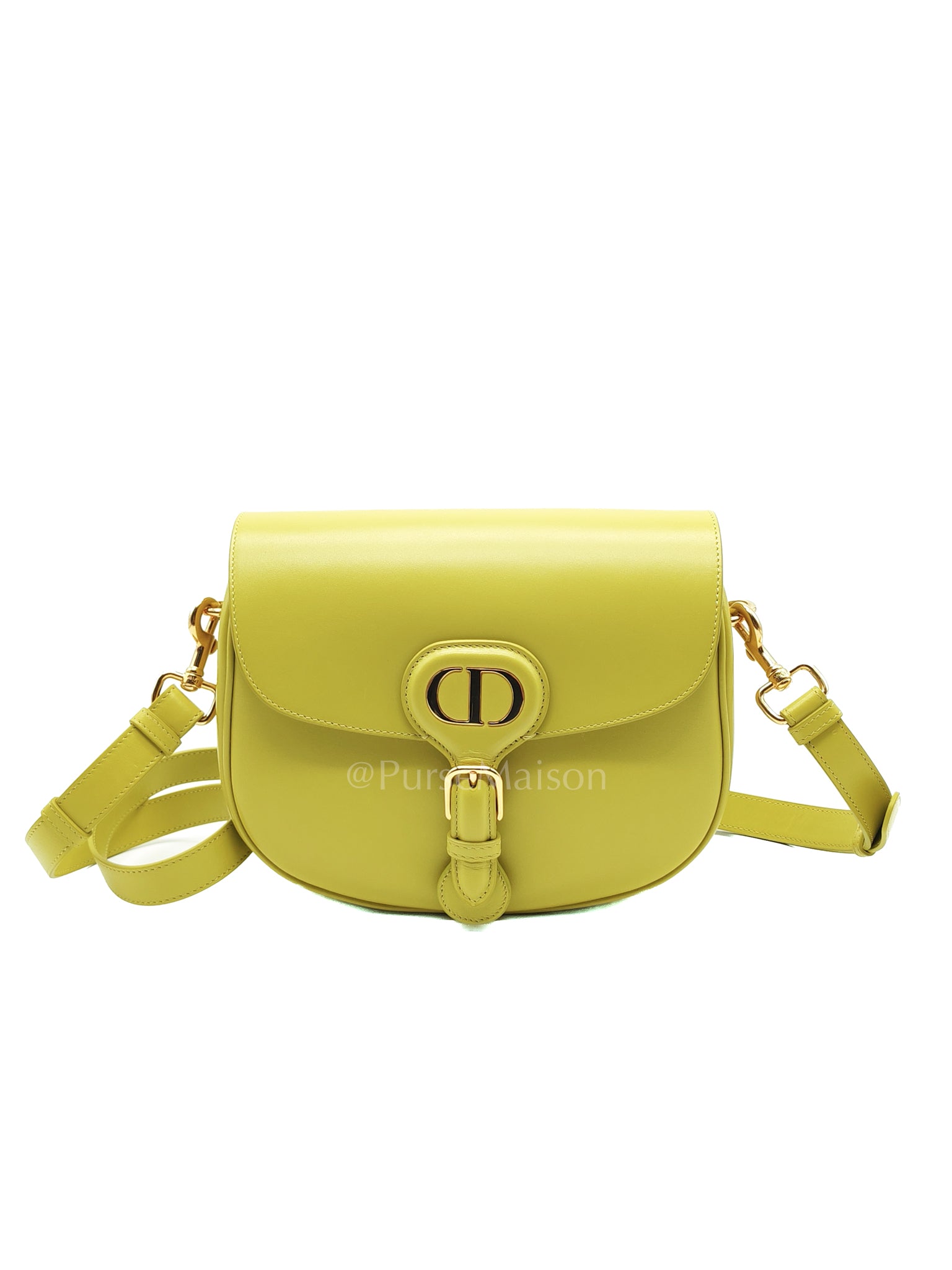 Bobby Avocado in Medium Smooth Calfskin Leather Crossbody Bag